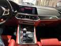 BMW X6 M Competition Carbonio Pelle Rossa Blauw - thumbnail 9