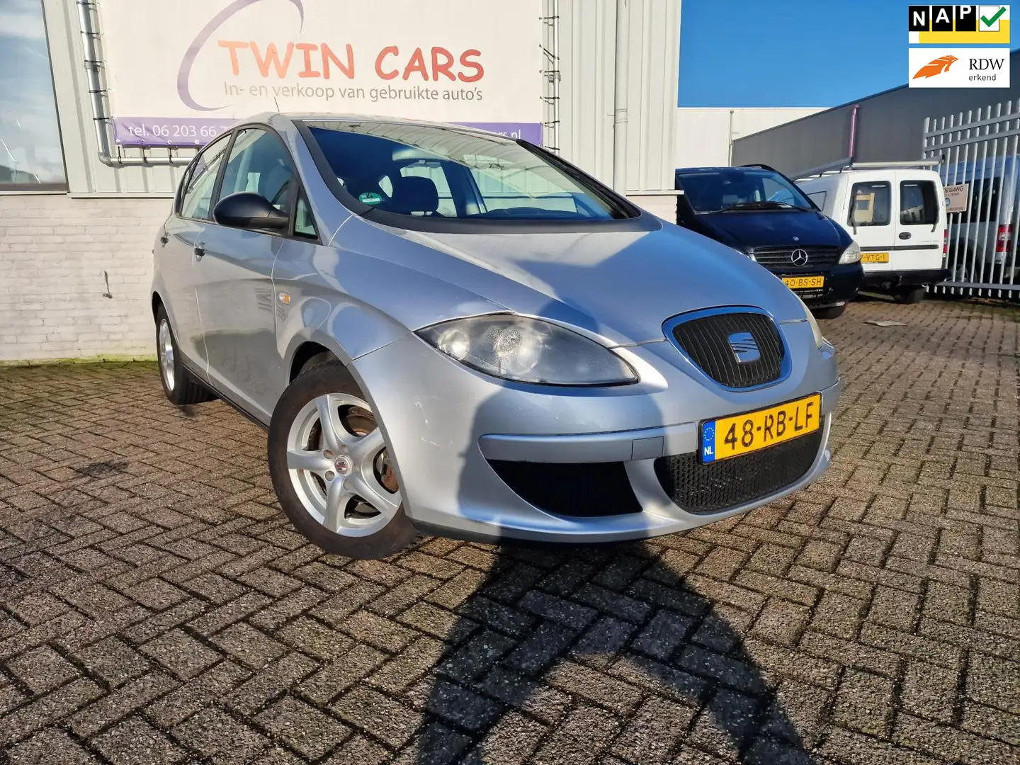 SEAT Altea 1.6 Reference Airco Gris - 1