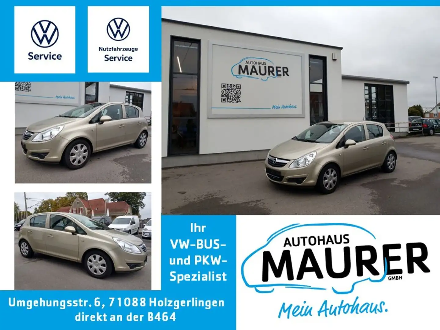 Opel Corsa 1.4 Selection Klima Radio CD Funk ZV Gold - 1