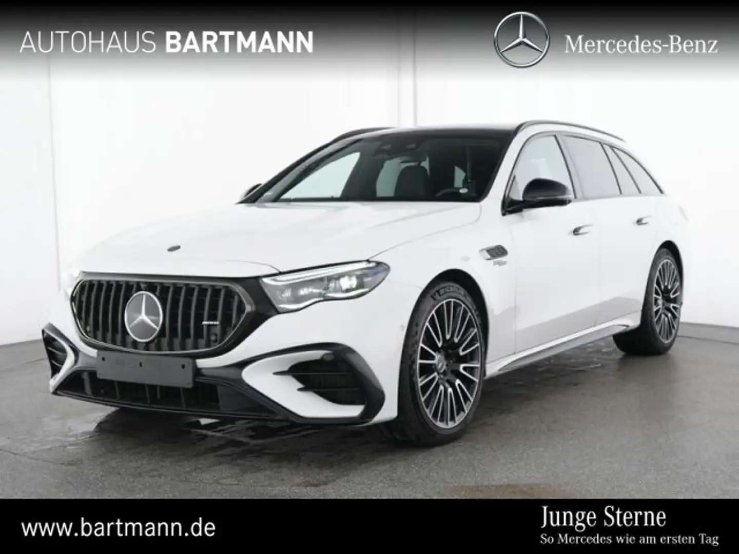 Mercedes-Benz E 53 AMG E 53 T 4M DRIVER'S+HeadUp+ DYNAMIC+NIGHT+AHK+DIG Weiß - 1