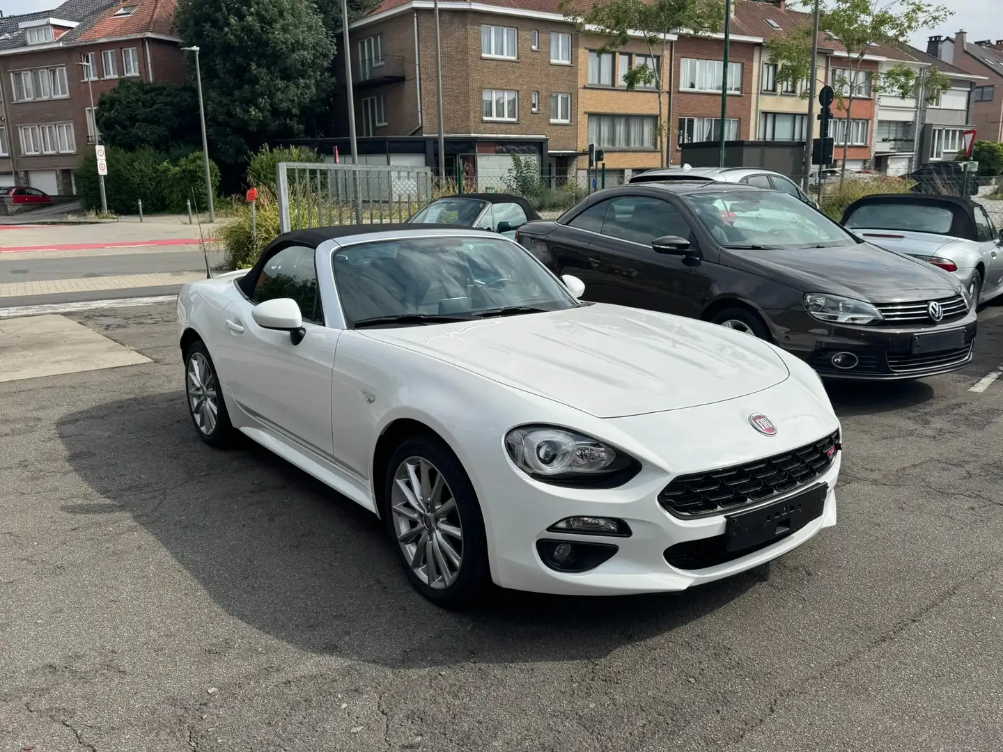Fiat 124 Spider 1.4 MultiAir Turbo Lusso✅22.000kms✅Cuir Blanco - 1