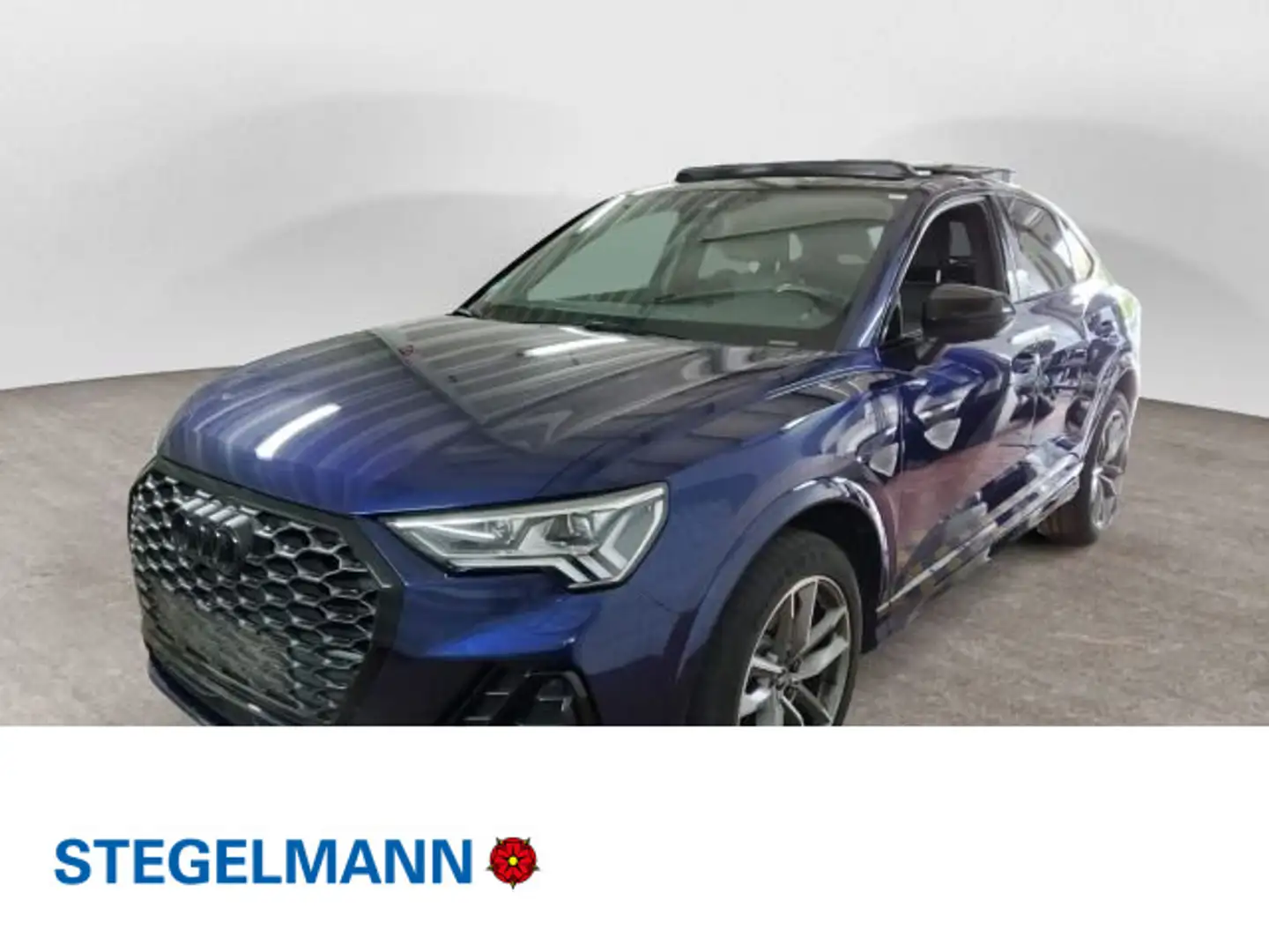 Audi Q3 40 TDI qu. S-tronic S-Line Edition Bleu - 1