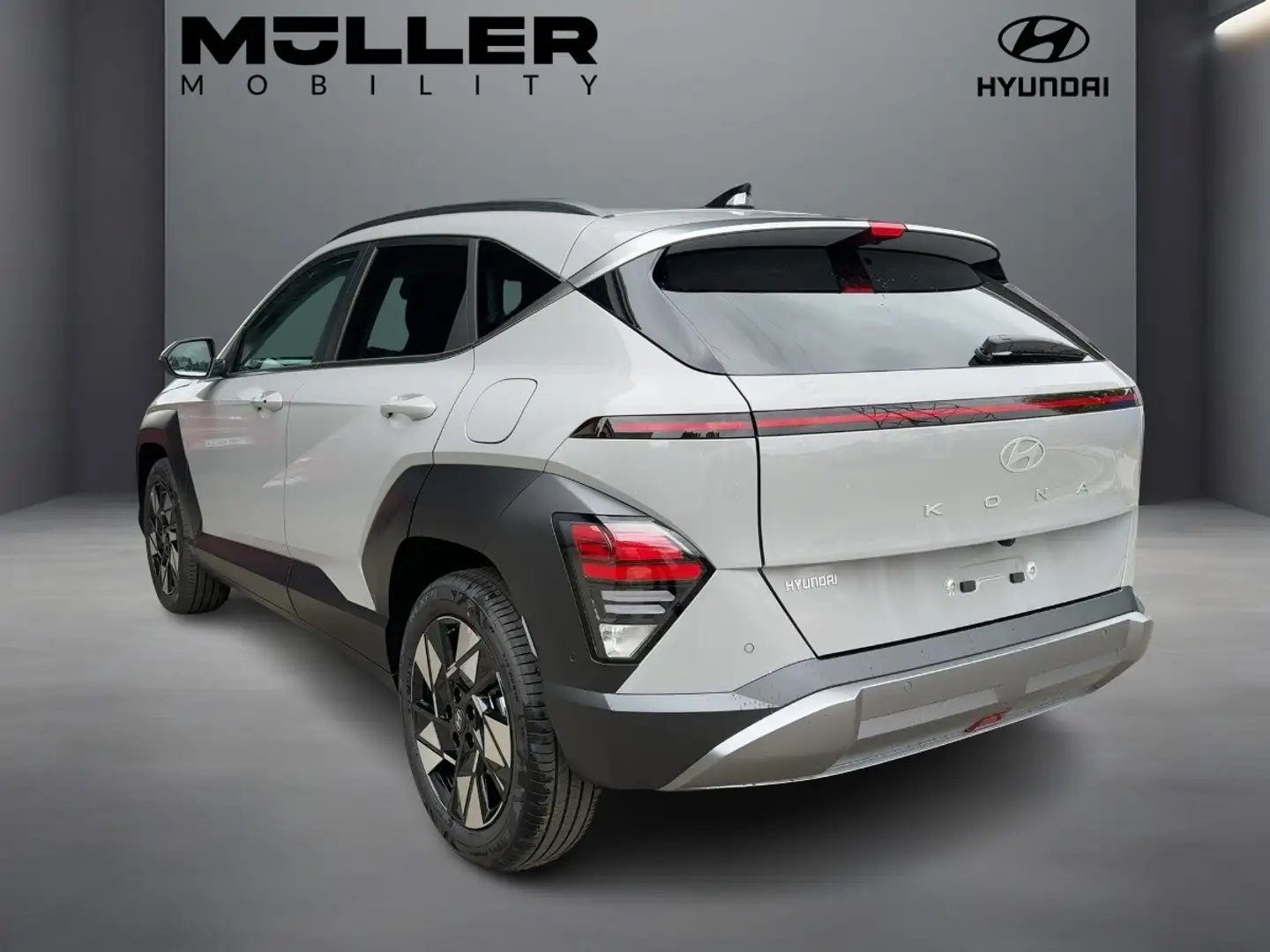 Hyundai KONA 1.6 T-GDI Prime TWA|CarPlay|Sitzhz|360|Kam Grau - 2