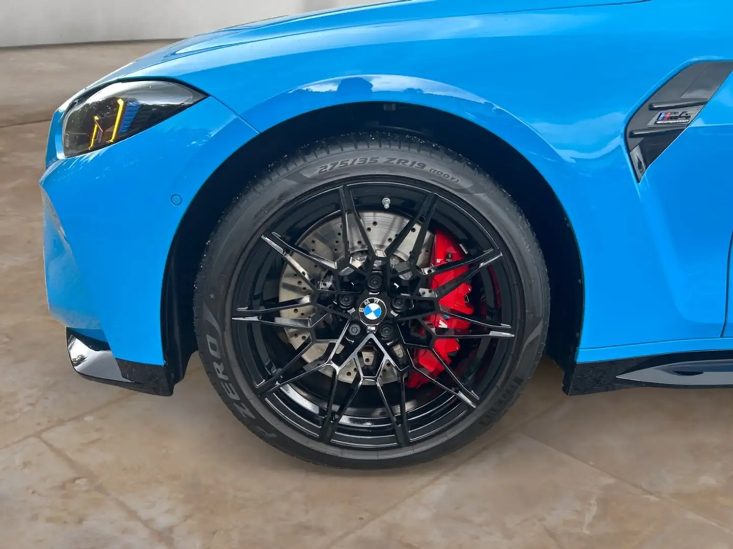BMW M4 Competition M xDrive + GARANTIE-bis-04.2030 Bleu - 2