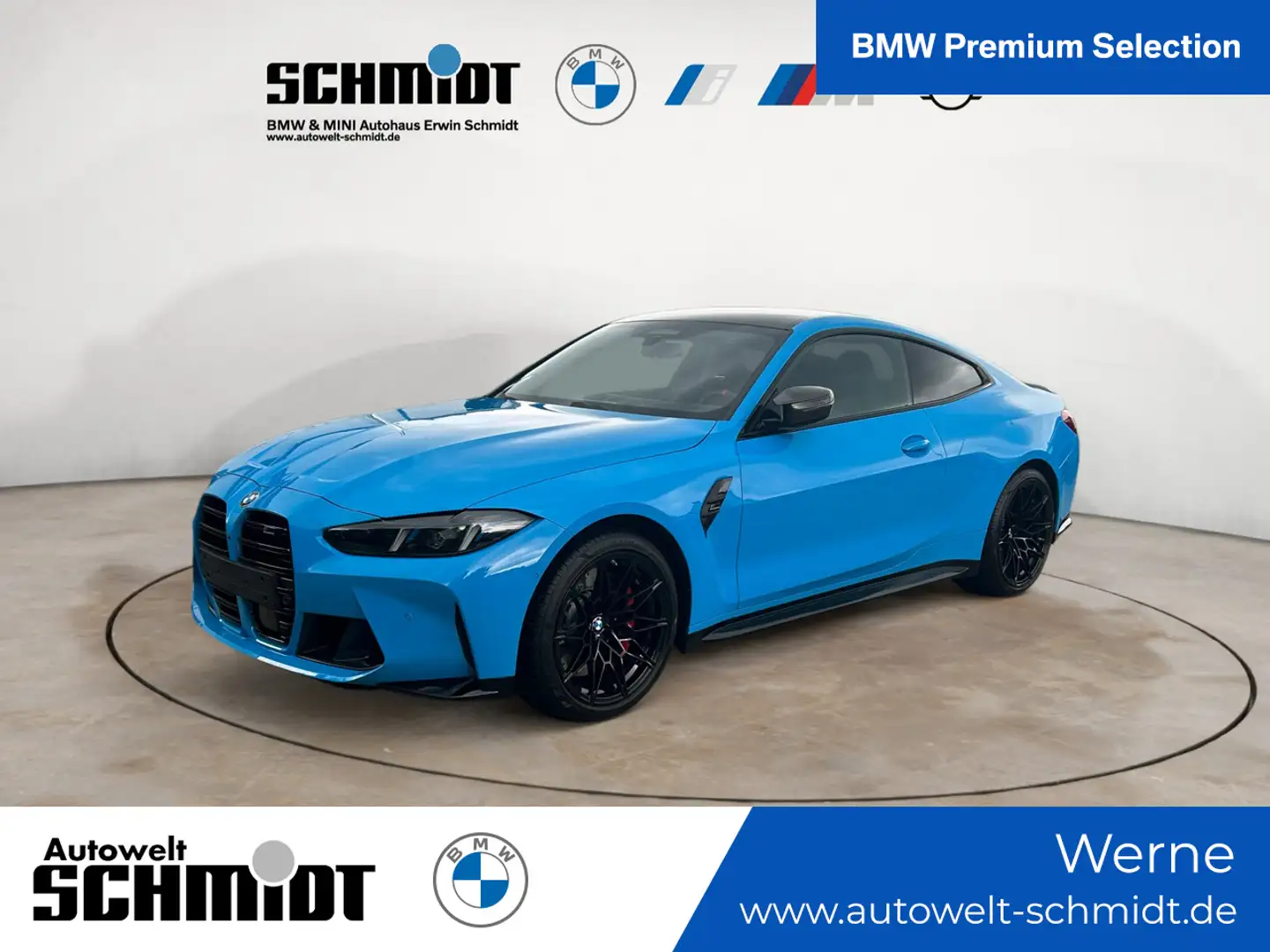 BMW M4 Competition M xDrive + GARANTIE-bis-04.2030 Blu/Azzurro - 1