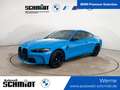 BMW M4 Competition M xDrive + GARANTIE-bis-04.2030 Bleu - thumbnail 1