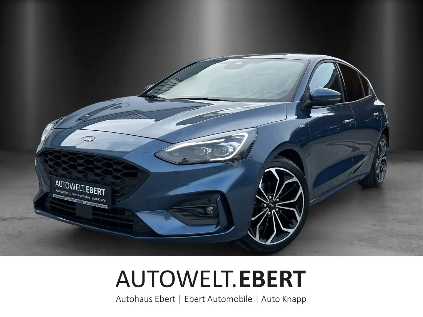 Ford Focus 1.0 Hybrid ST-Line X LED/KAMERA/NAVI/SHZ/ Bleu - 1