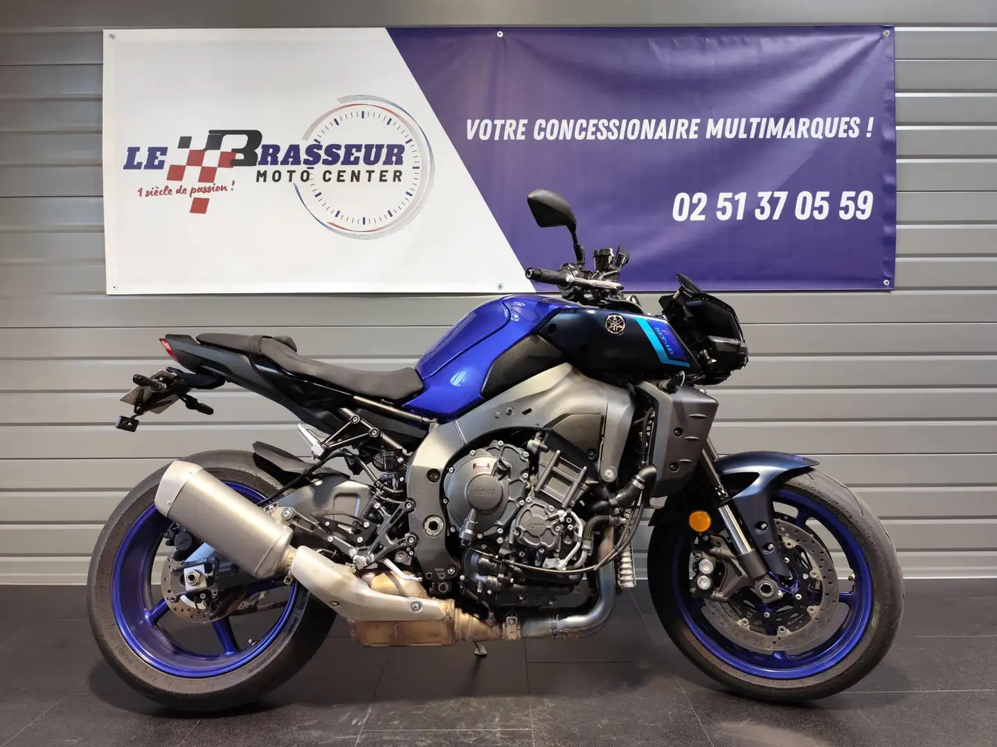 Yamaha MT-10 Bleu - 1