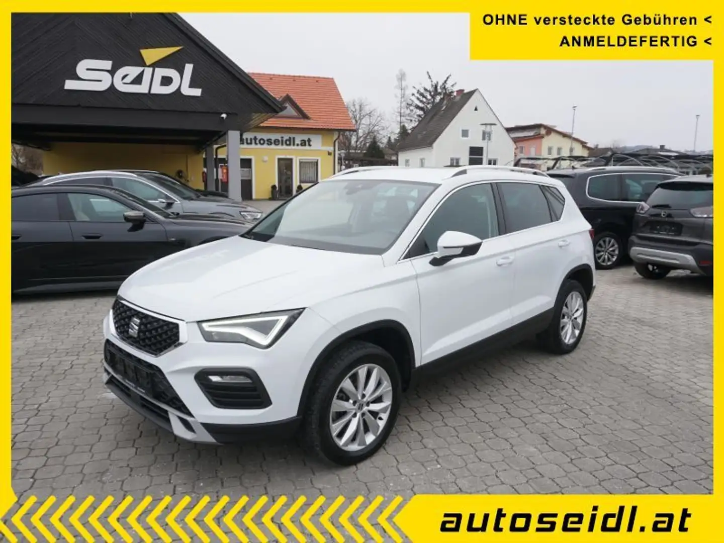 SEAT Ateca 2,0 Style TDI DSG *2023er+VIRTUAL* Weiß - 1