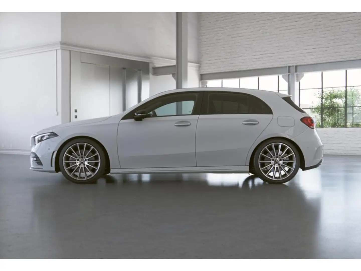 Mercedes-Benz A 250 e AMG DISTRONIC+NIGHT PAKET+CARPLAY+LED+19 Weiß - 2