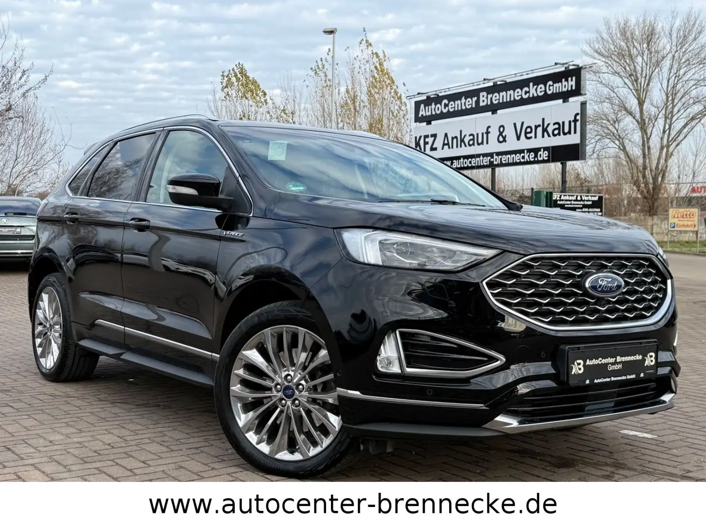 Ford Edge Vignale 4x4 *AHK*Matrix-LED*8-fach bereift* Schwarz - 1