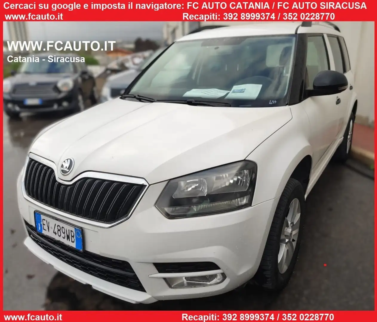 Skoda Yeti 1.2 TSI Active Blanc - 1