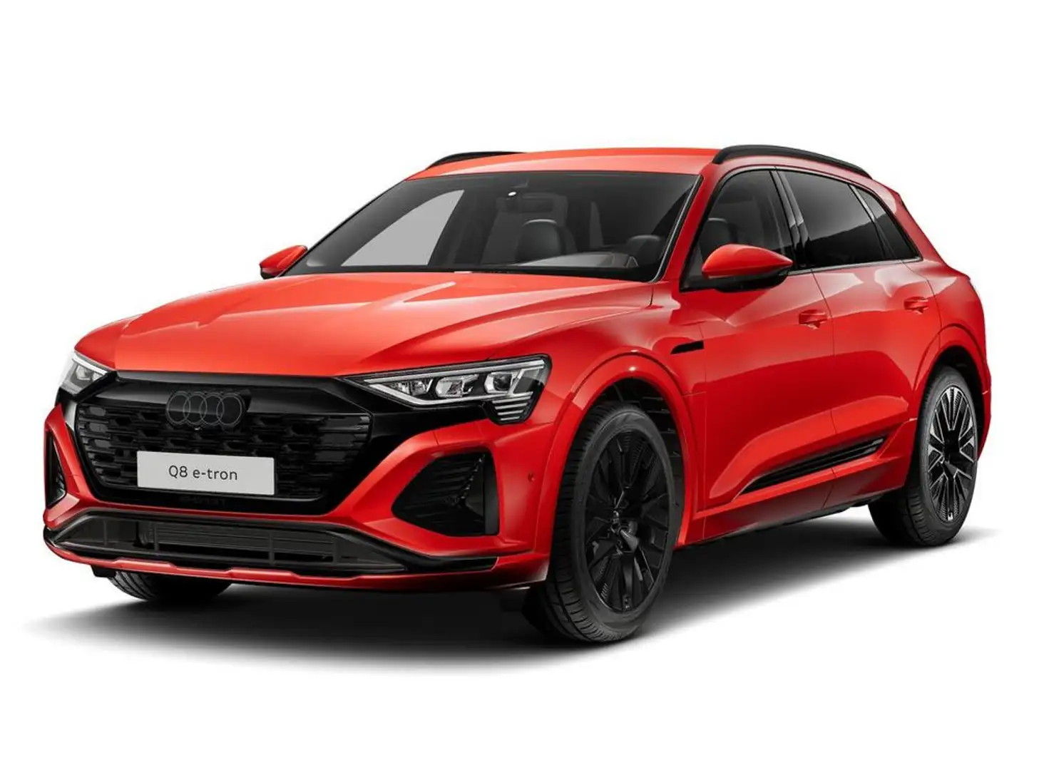 Audi Q8 e-tron 50  quattro S line | MMI NAVI PLUS | Rojo - 2