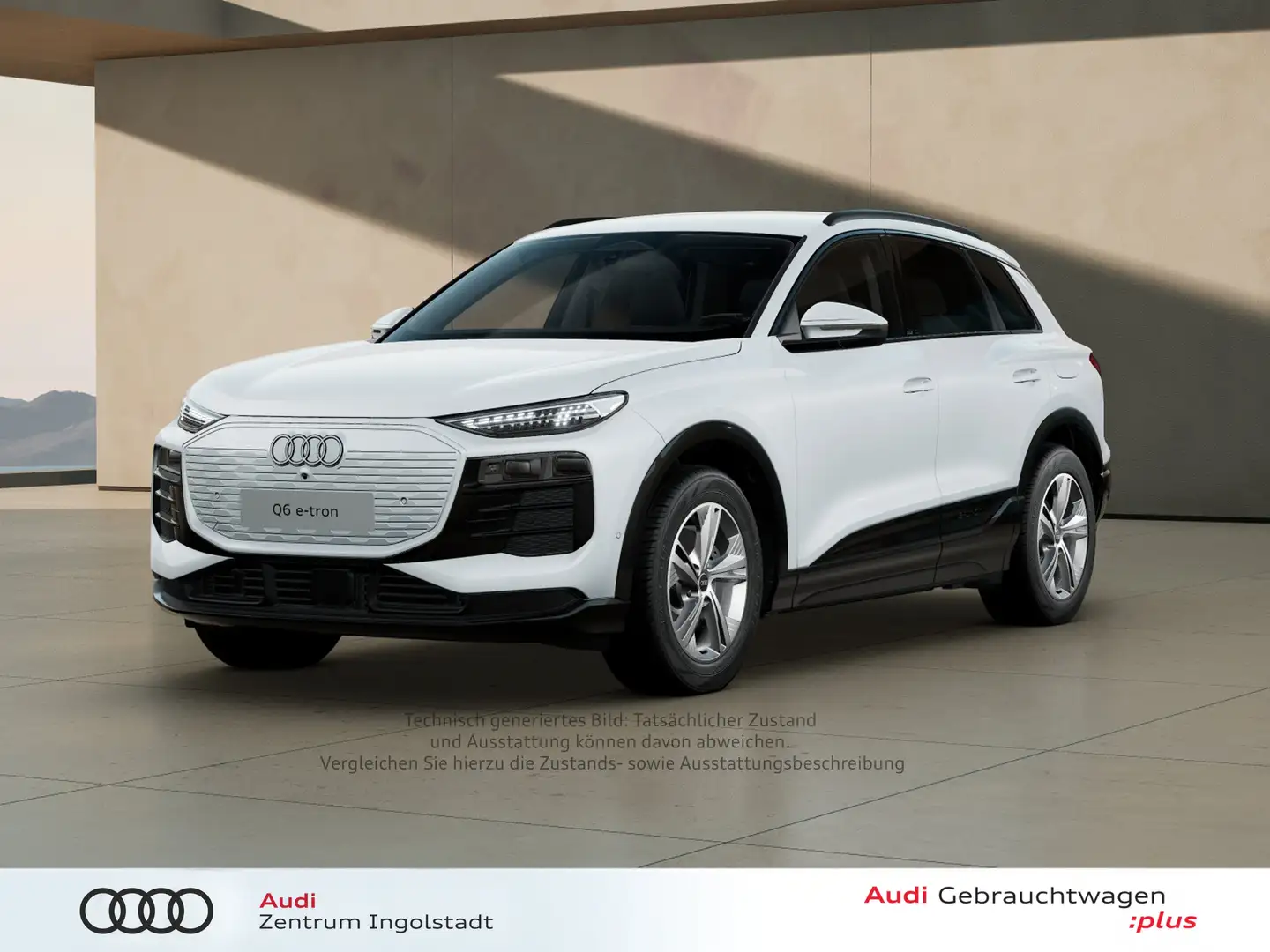 Audi Q6 e-tron TECH LED+ 19" ACC KAM. Weiß - 1