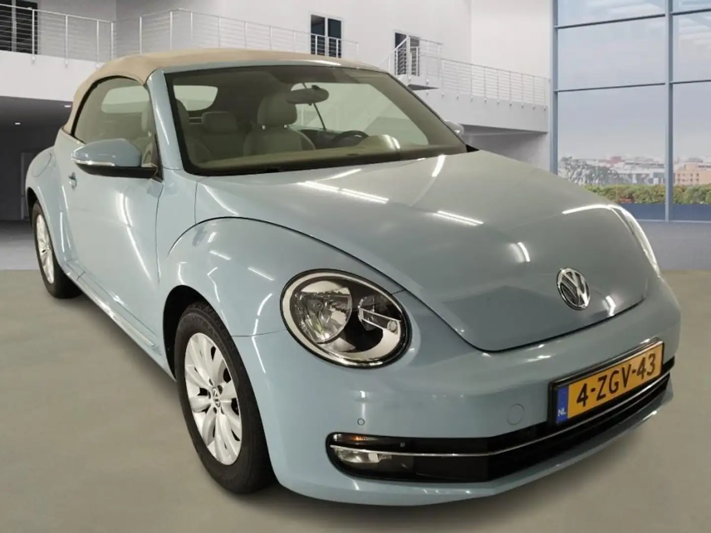 Volkswagen Beetle Cabriolet 1.2 TSI 1e Eigenaar +NAP NL-auto Bleu - 2