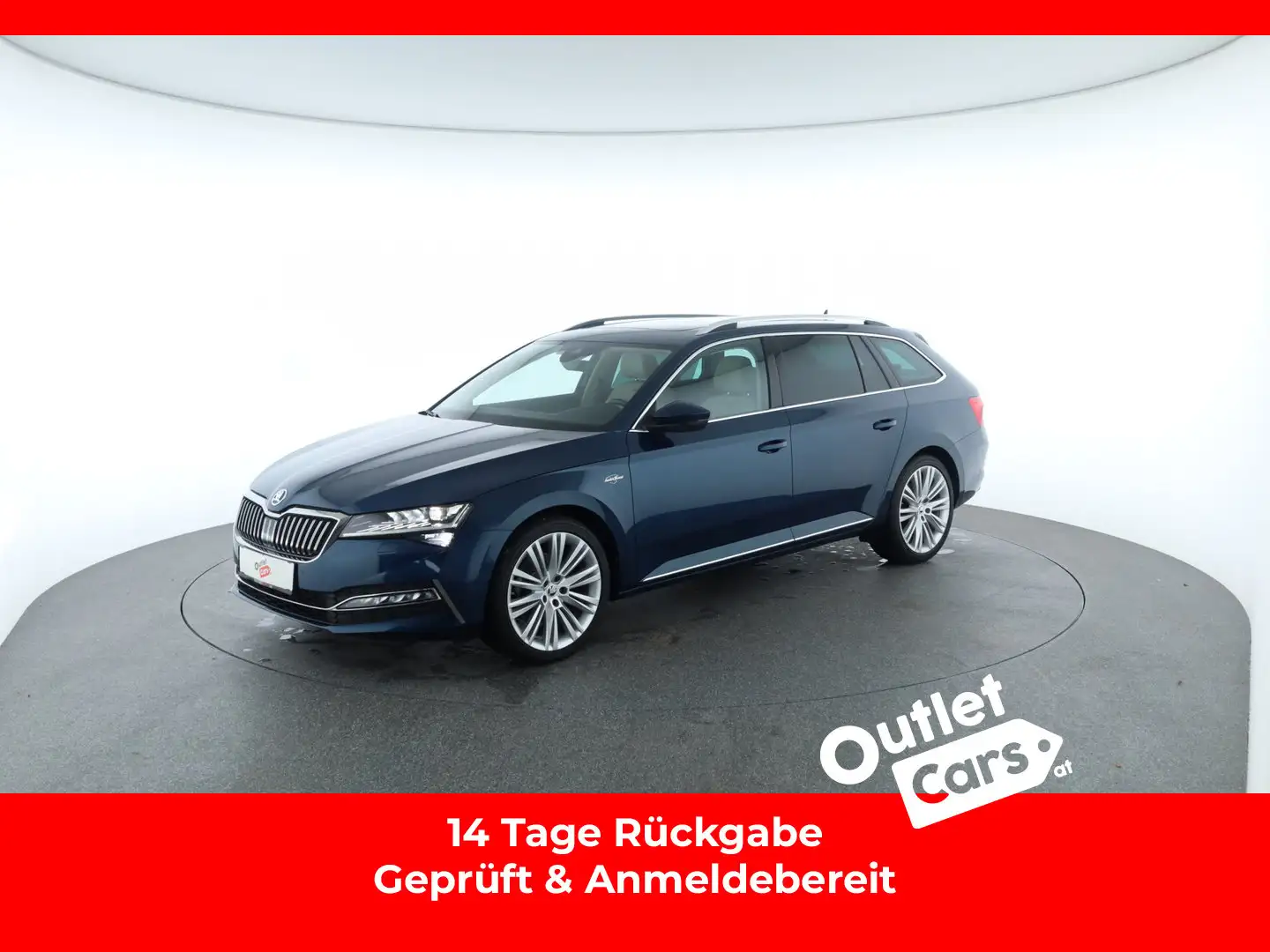 Skoda Superb 4x4 L&K TDI SCR DSG Blau - 1