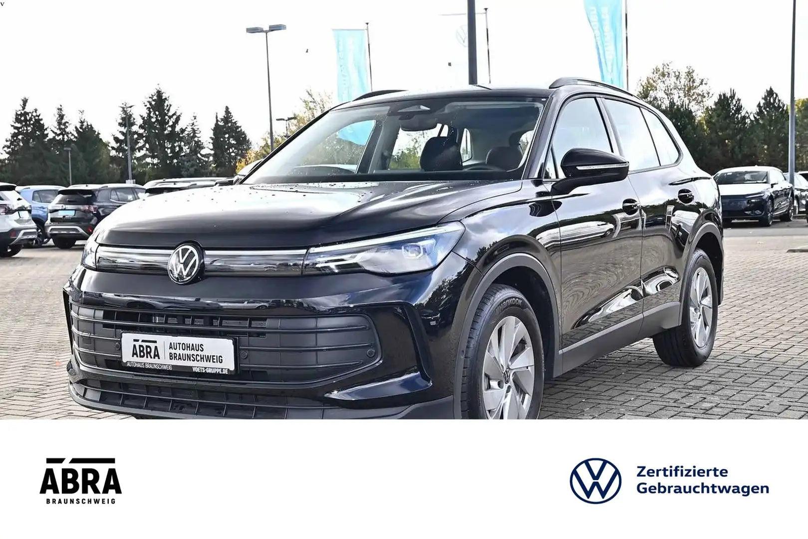 Volkswagen Tiguan 2.0 TDI DSG LED+CAM+LANE+PDC+APP Schwarz - 1