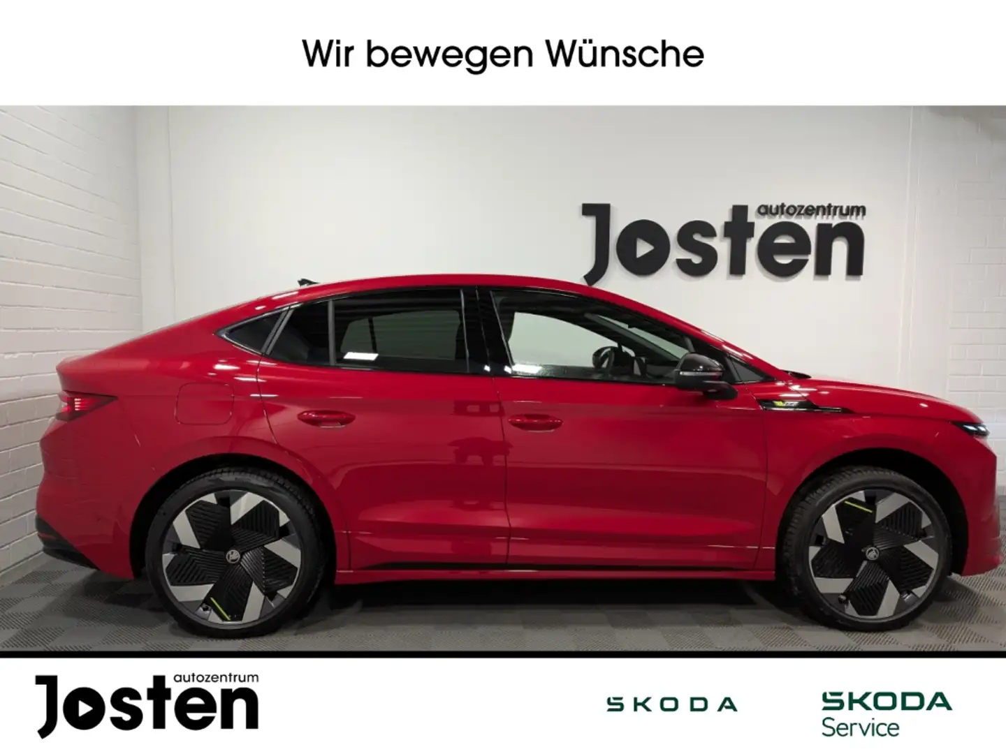 Skoda Enyaq Coupe RS Suite DCC AHK MAXX Transport 21''-LM Roşu - 2