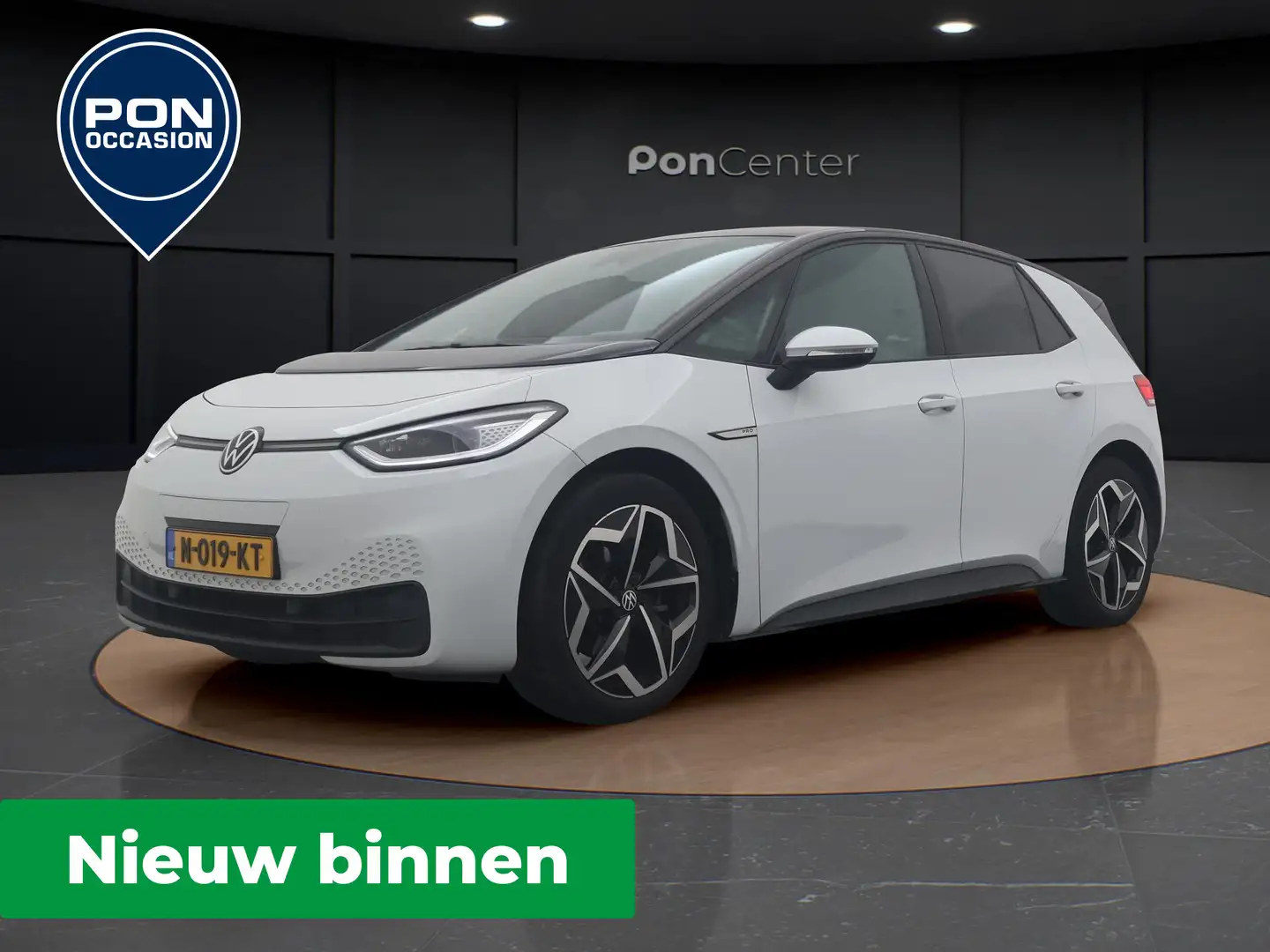 Volkswagen ID.3 Business 58 kWh | NIEUW BINNEN | Navigatie | Stuur Wit - 1
