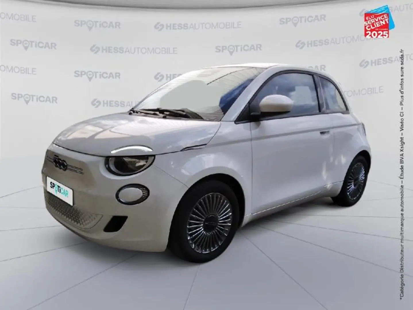 Fiat 500e E 95CH ICONE Weiß - 1