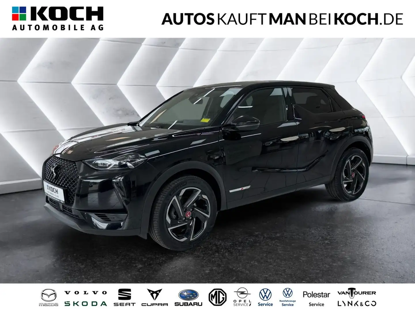 DS Automobiles DS 3 Crossback DS3 Crossback 1.2 PureTech 130 Performance Line Schwarz - 1