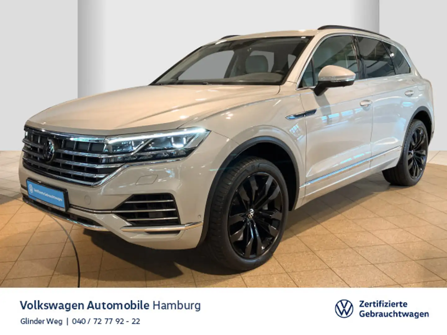 Volkswagen Touareg 3.0 V6 TSI eHybrid Elegance Luftfederung Beige - 1