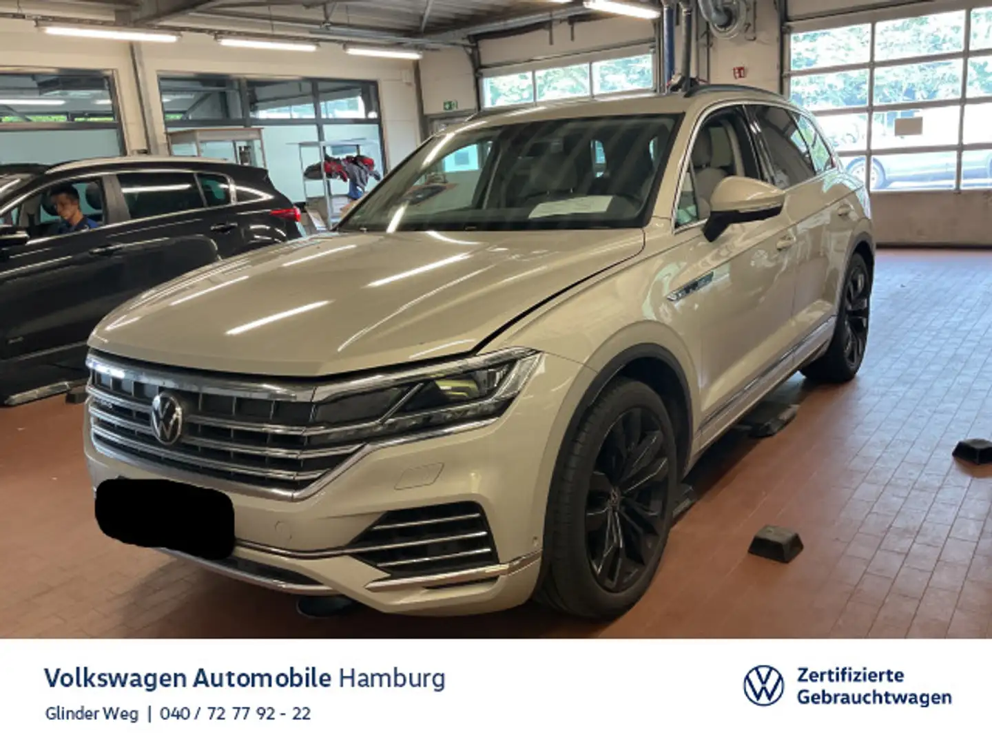 Volkswagen Touareg 3.0 V6 TSI eHybrid Elegance Luftfederung Beige - 1