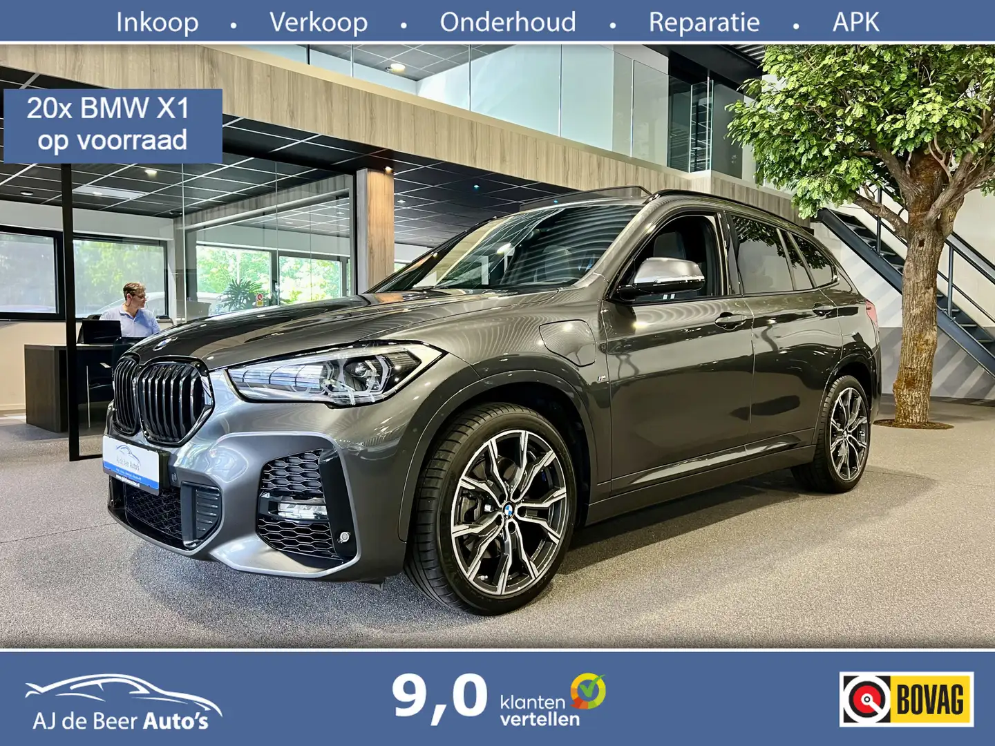 BMW X1 xDrive25e High Executive M-Sport Panorama | Trekha Grijs - 1