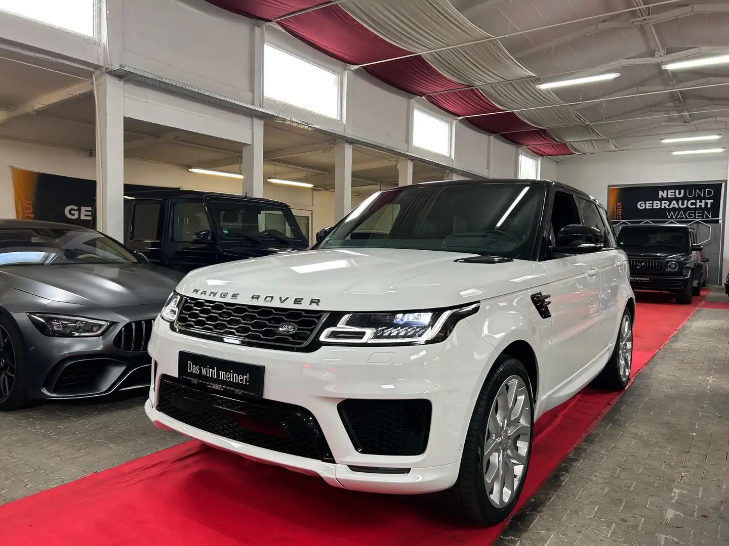 Land Rover Range Rover Sport HSE Dynamic*1.HAND*HUD*360*SOUND*AHK*PANO*MEMORY Weiß - 1