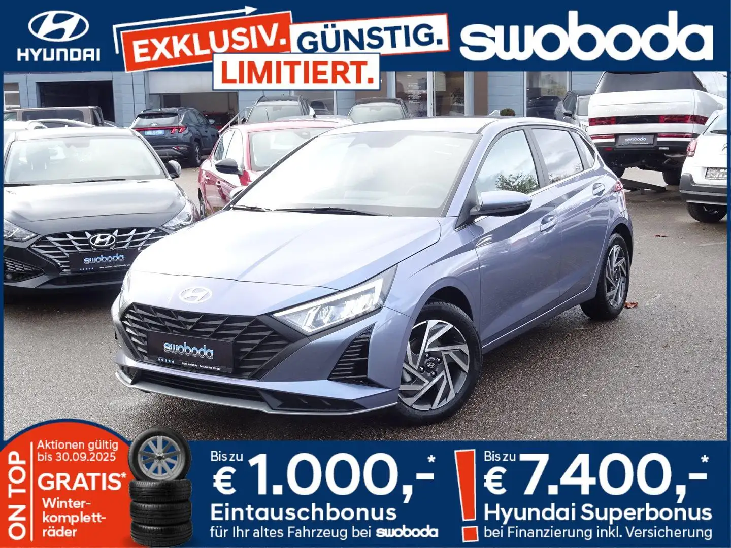 Hyundai i20 (BC3) GO Plus 1.2 MPI b5bu1z Blauw - 1