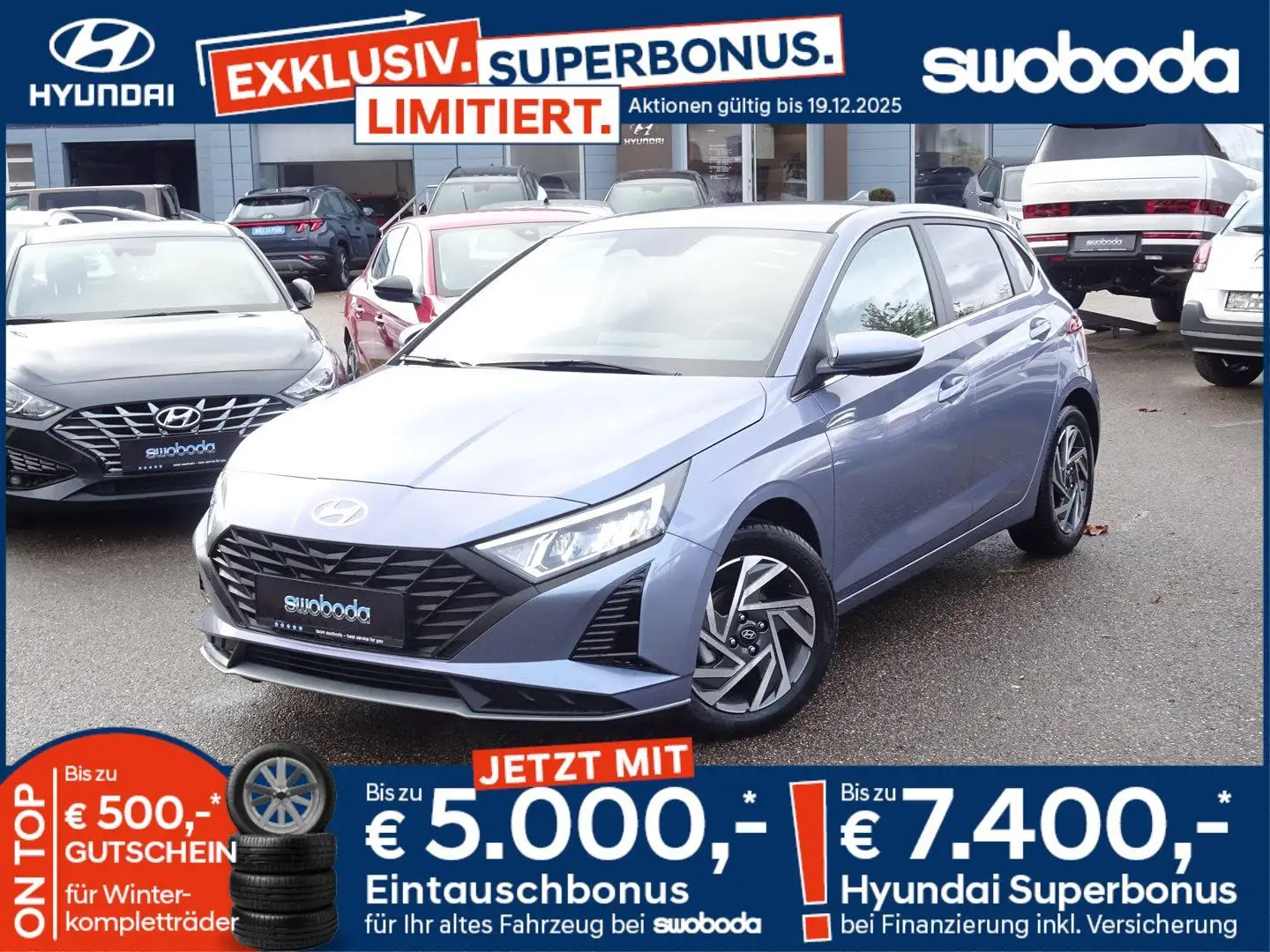 Hyundai i20 (BC3) GO Plus 1.2 MPI b5bu1z Blu/Azzurro - 1