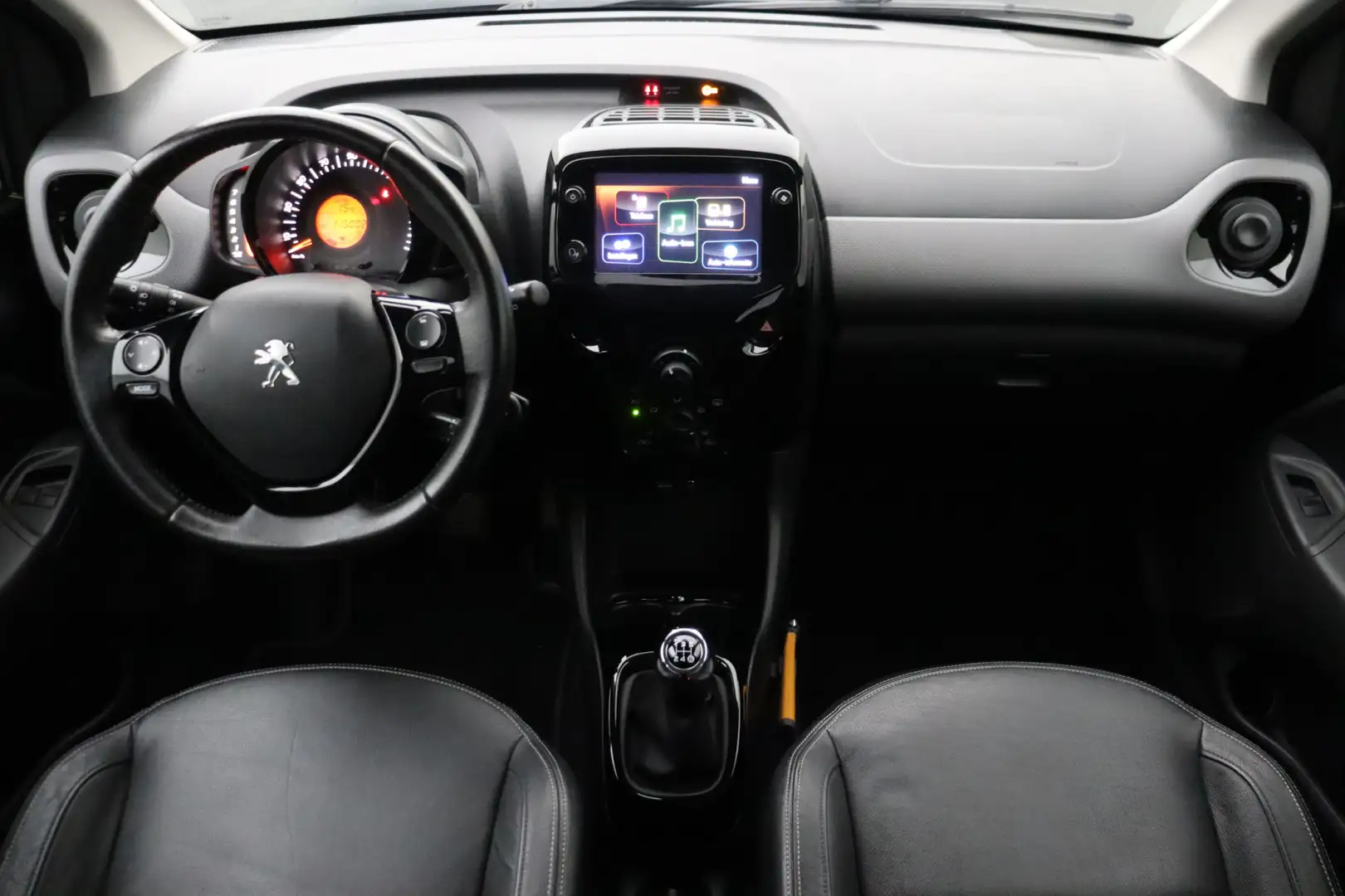 Peugeot 108 1.0 e-VTi Allure | Leder | Apple carplay | Stoelve Zwart - 2