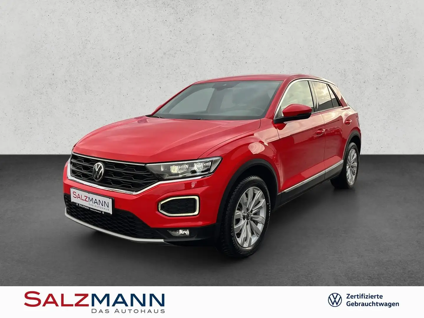 Volkswagen T-Roc 1.5 TSI DSG Sport, AHK, Kamera, LED, ACC K Rot - 1