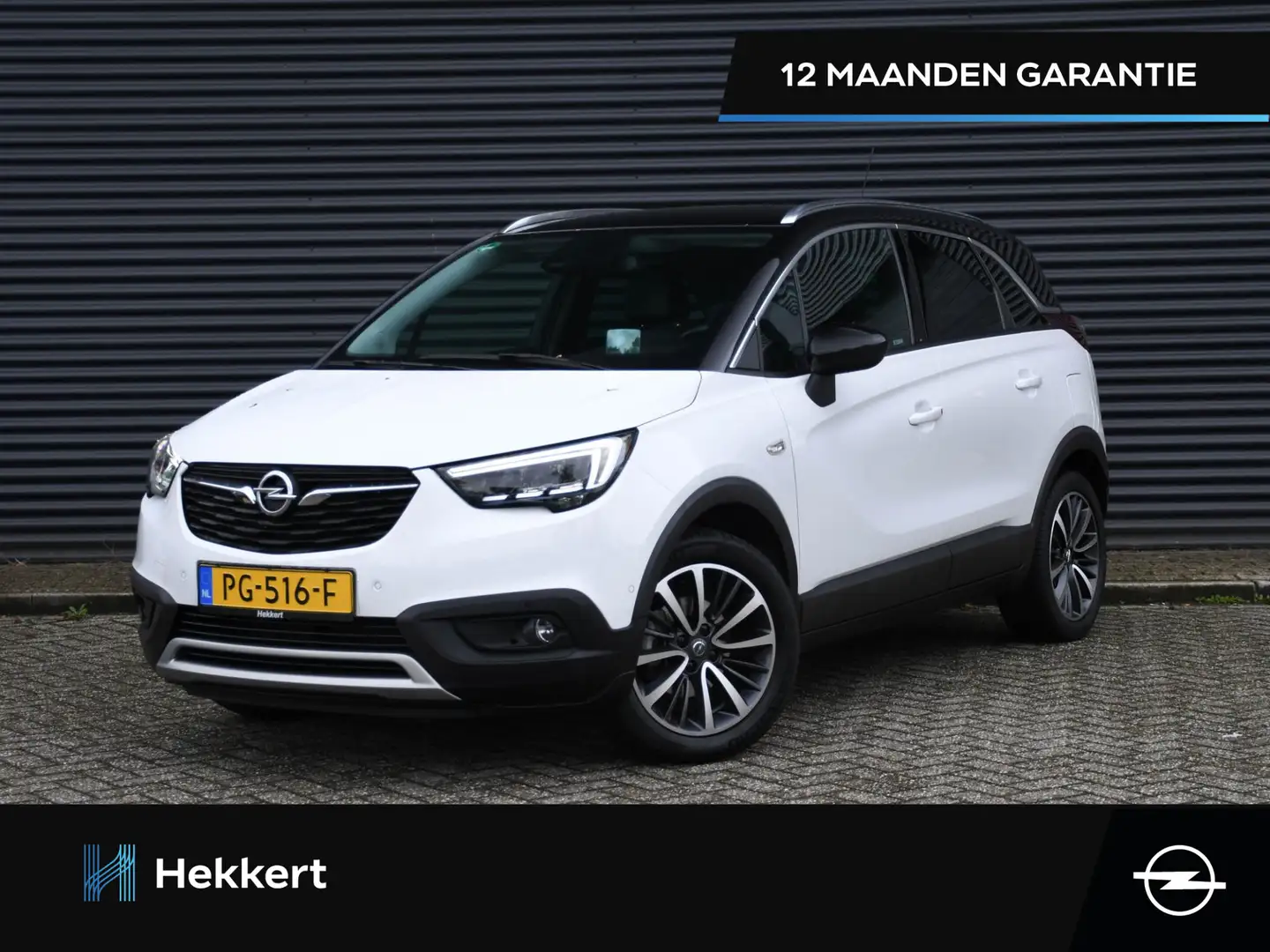 Opel Crossland X Innovation 1.2 Turbo 110pk HUD | DODE HOEK | WINTE Blanc - 1