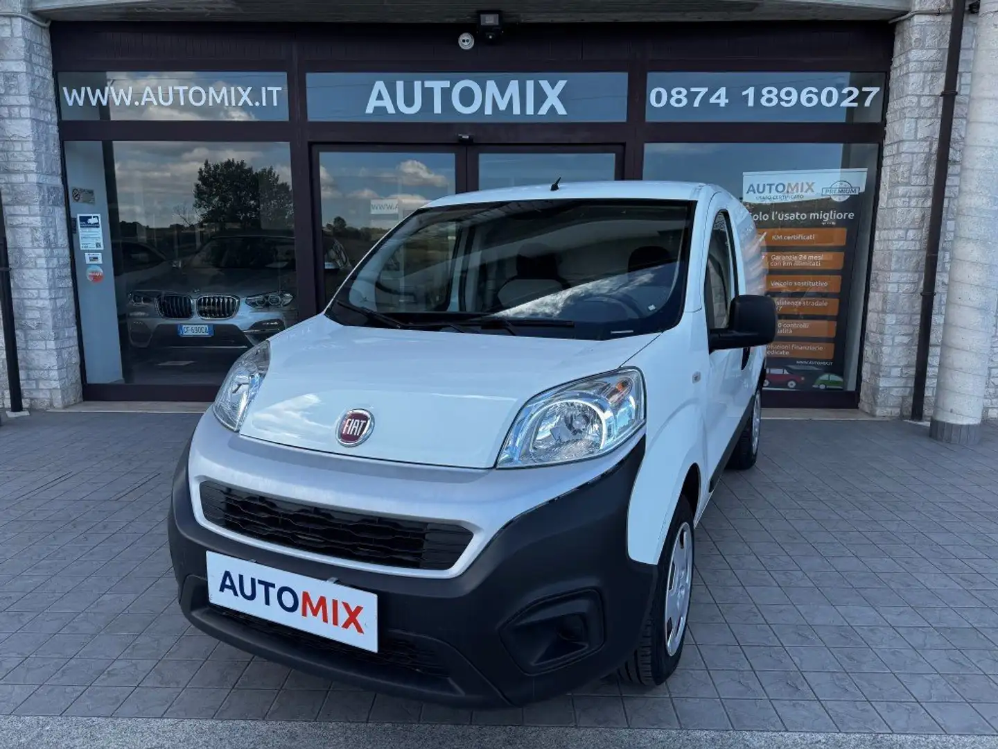 Fiat Fiorino Cargo 1.4 70cv Metano Sx E6d-Temp Bianco - 1