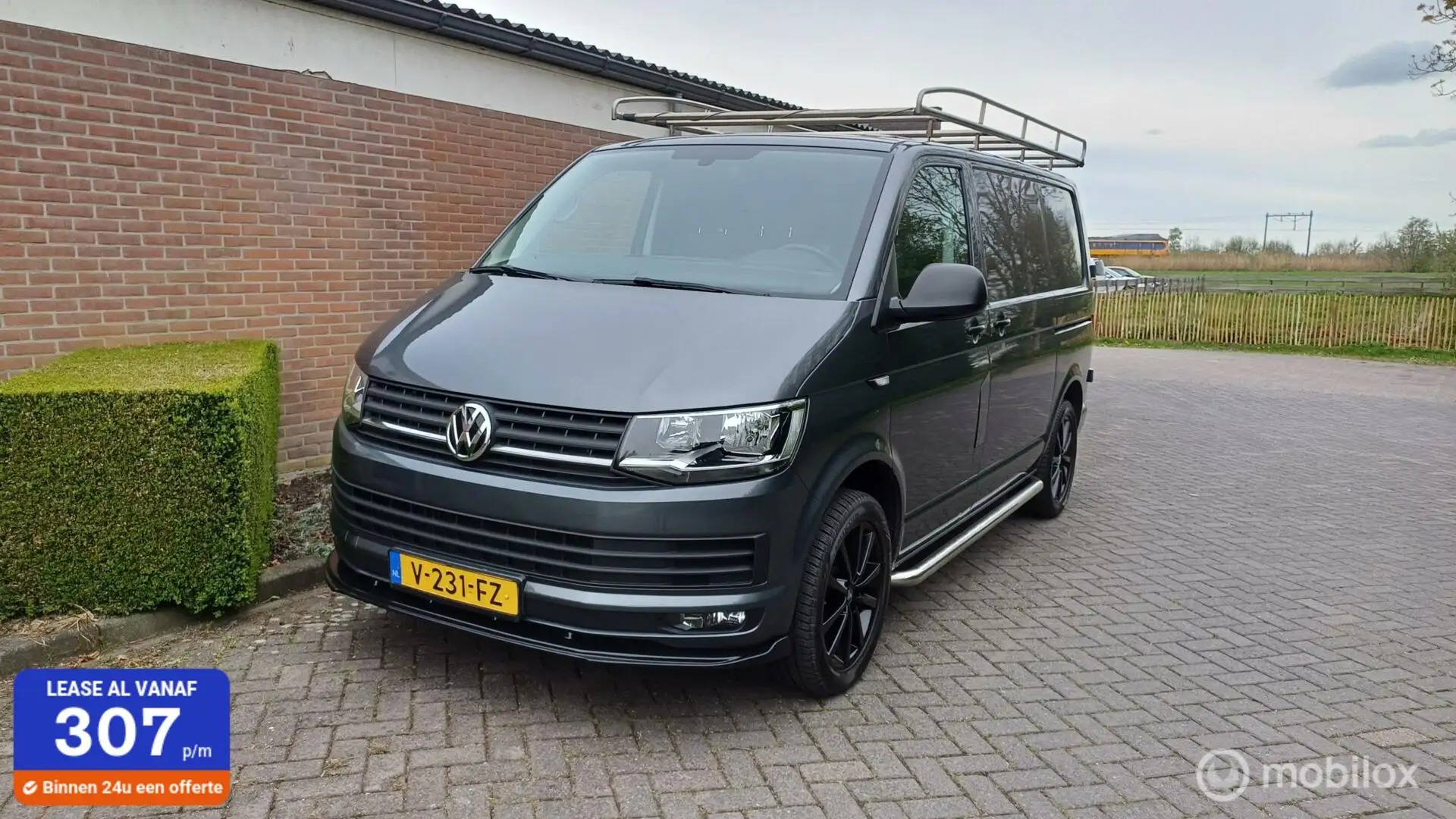 Volkswagen T6 Transporter 2.0 TDI L1H1 Grijs - 1