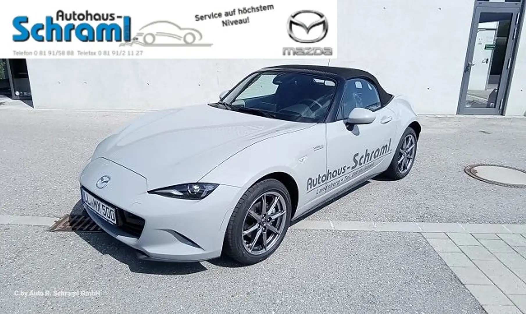 Mazda MX-5 1.5L SKYACTIV-G (132 hp) Exclusive-Line; Leder; Ka Gris - 1