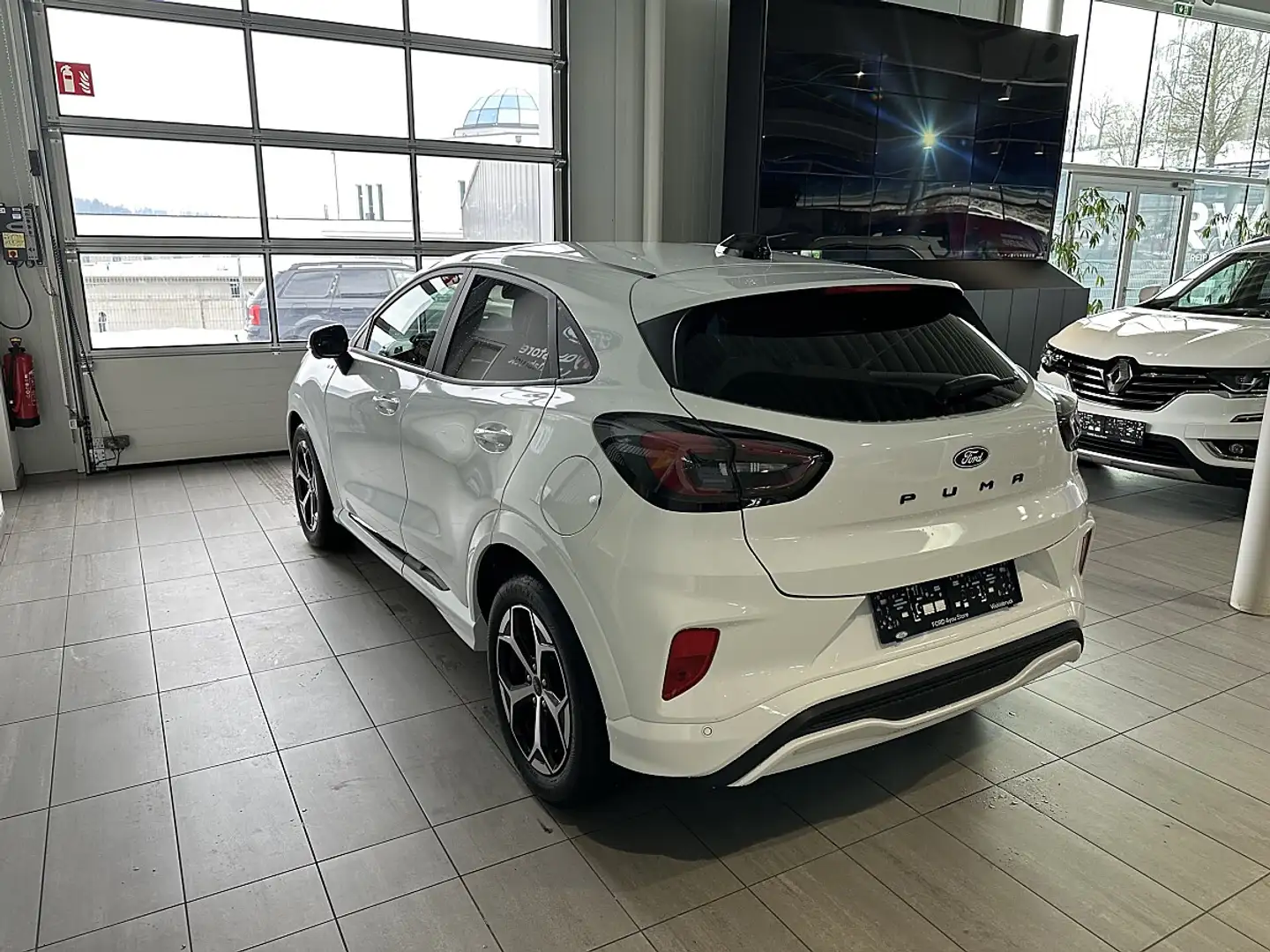 Ford Puma 1,0 EcoBoost Hybrid ST-Line Weiß - 2