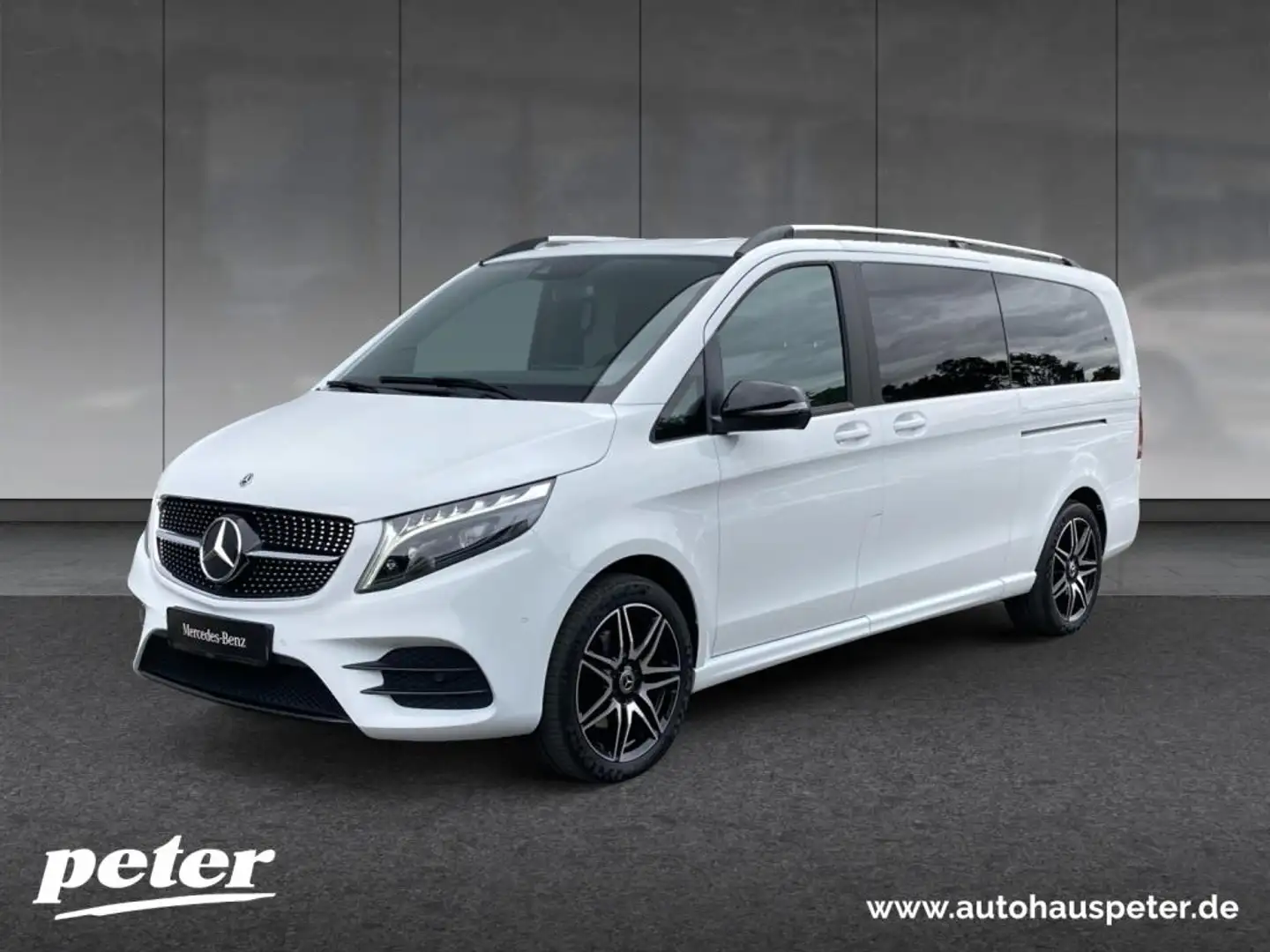 Mercedes-Benz V 300 V300d Edition AMG extralang 4M Night-P/Airmatic White - 2