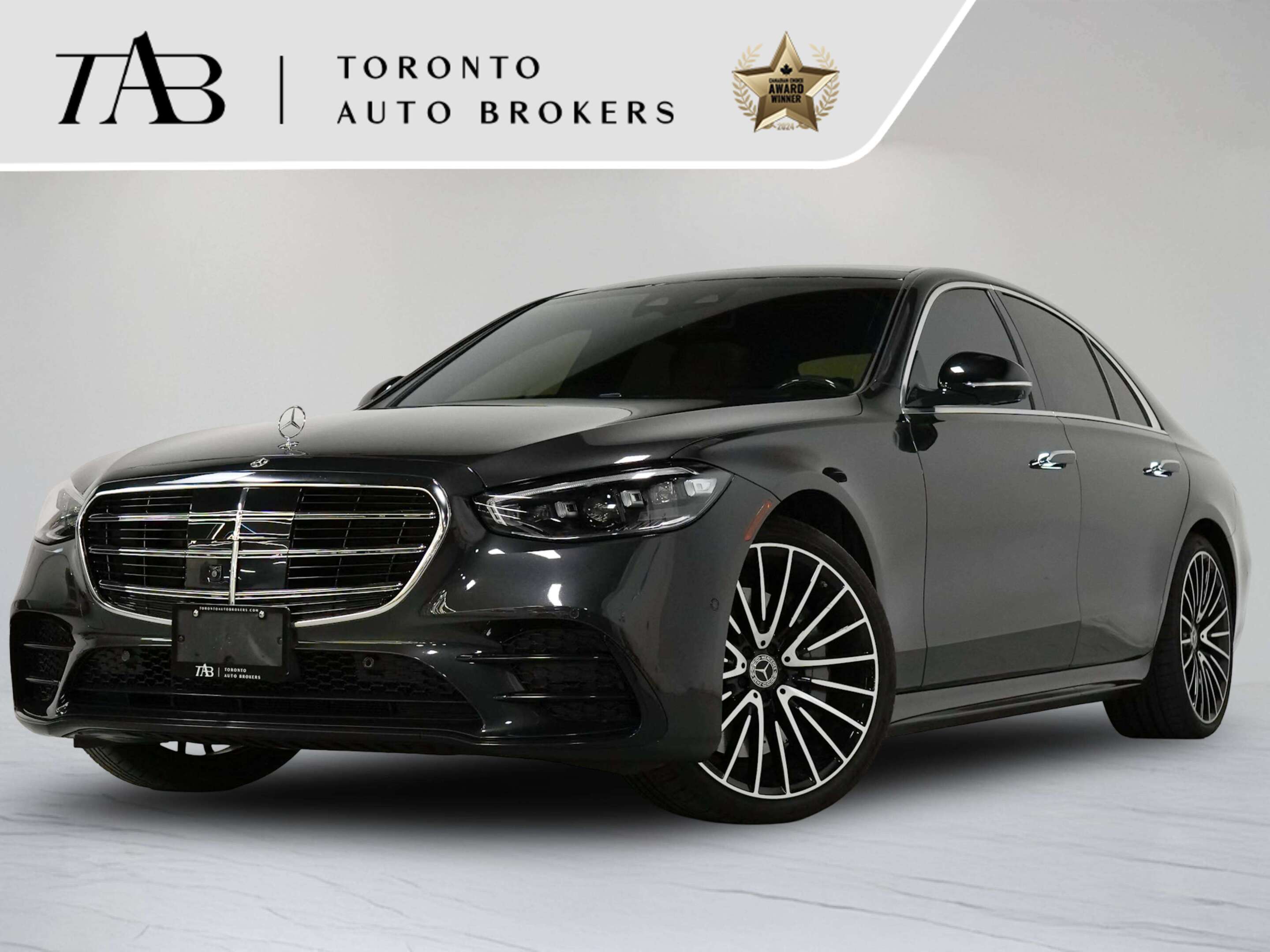 Gray 2022 Mercedes-Benz S-Class Sedan All-Wheel Drive Automatic