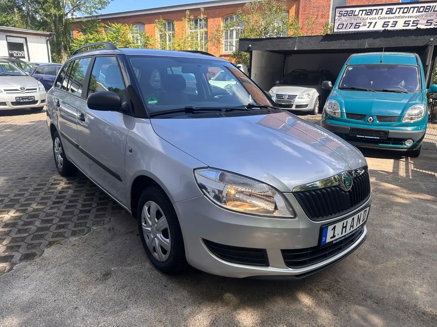 Skoda Fabia Combi Special*Klima*S.Heft*HU11/2026 Silber - 1