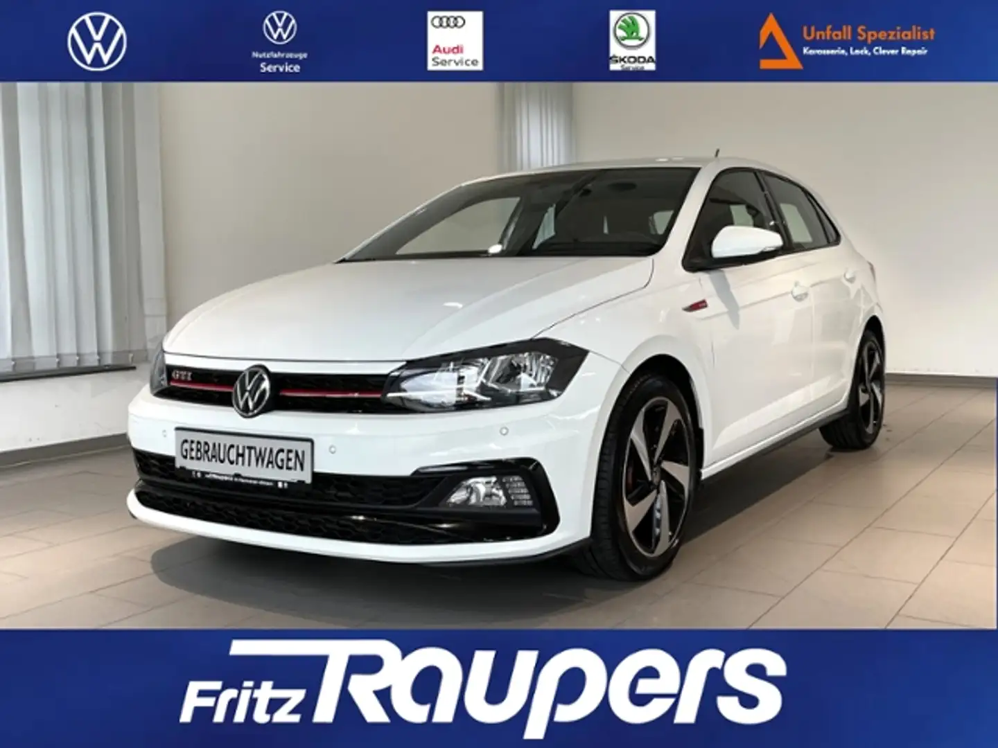 Volkswagen Polo 2.0 TSI DSG GTI +SITZHEIZNG+PDC Blanc - 1
