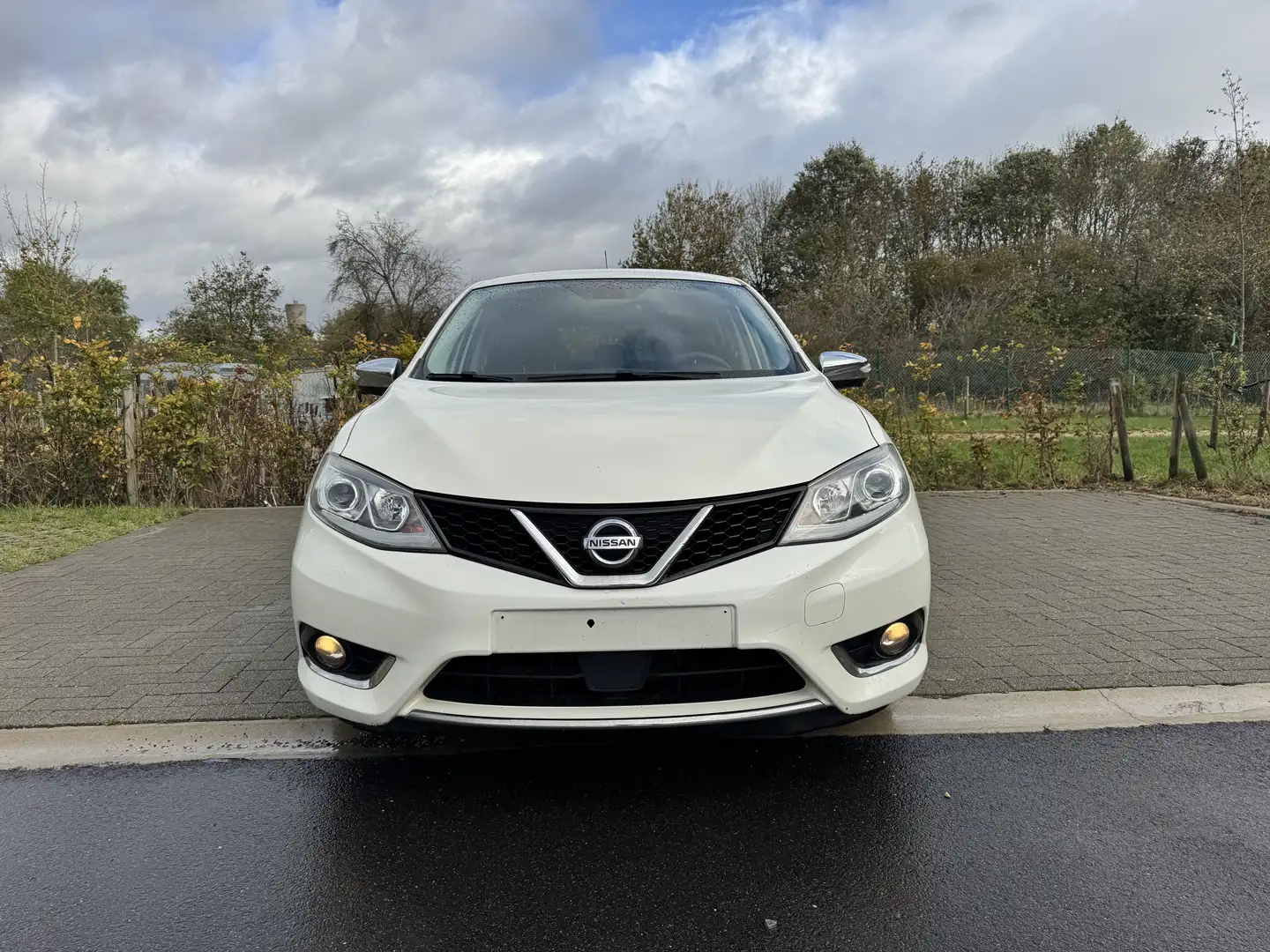 Nissan Pulsar 360 camera*dab*leder*navi Wit - 2