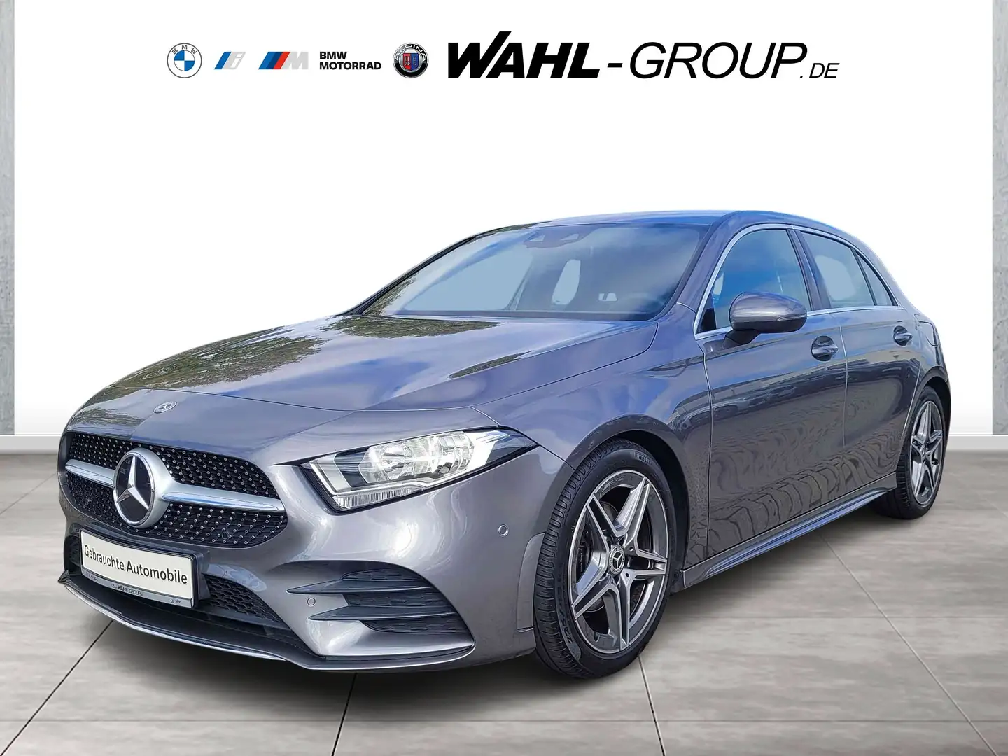 Mercedes-Benz A 180 AMG Line Standhzg. HUD Navi RFK Silber - 1