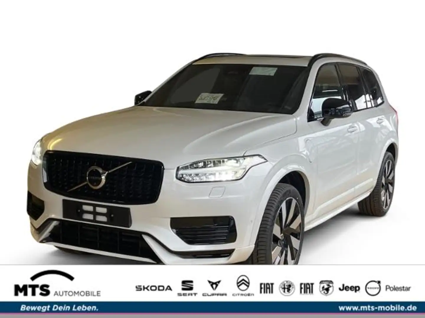 Volvo XC90 Recharge Ultimate, T8 AWD Plug-in Hybrid, E Weiß - 1