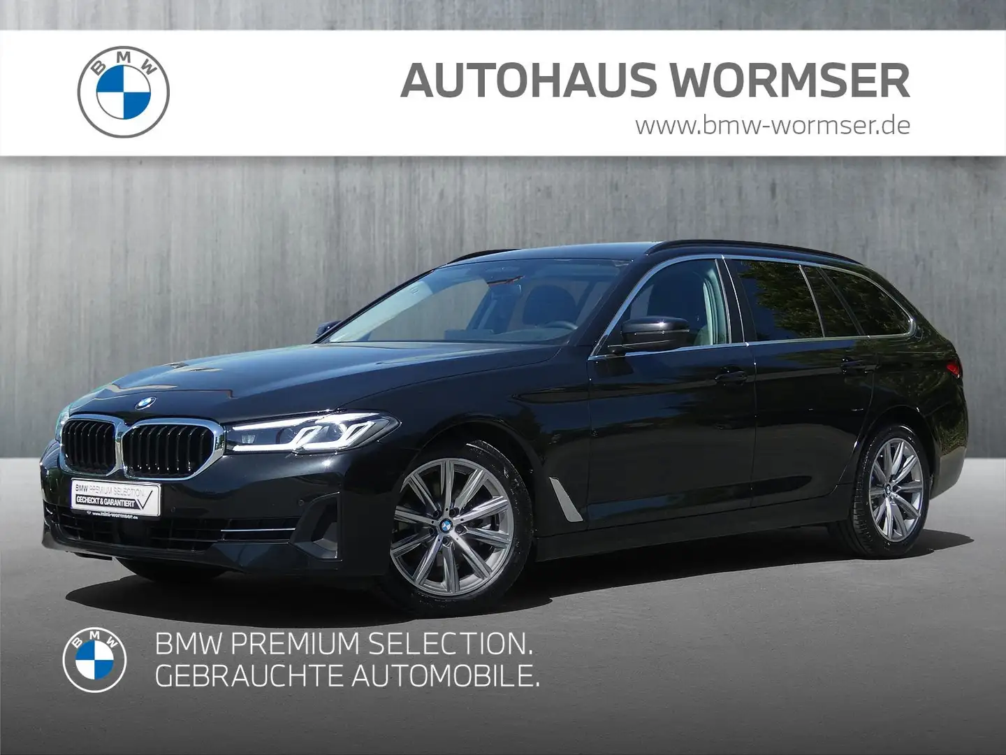BMW 520 d Touring Head-Up HiFi DAB LED WLAN Schwarz - 1