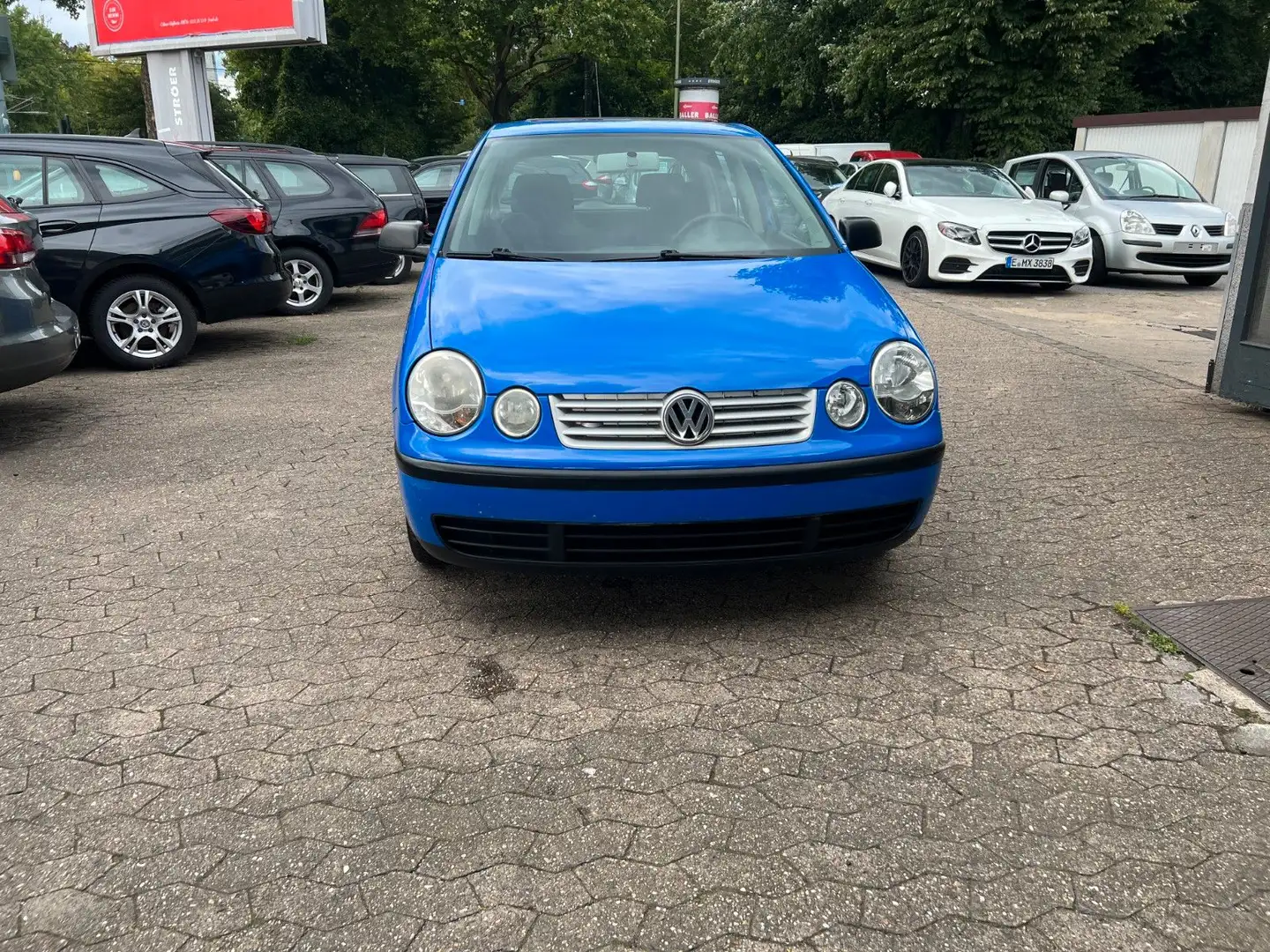 Volkswagen Polo IV Schiebedach-4.Türig-ABS-ASR-Airbags Bleu - 2