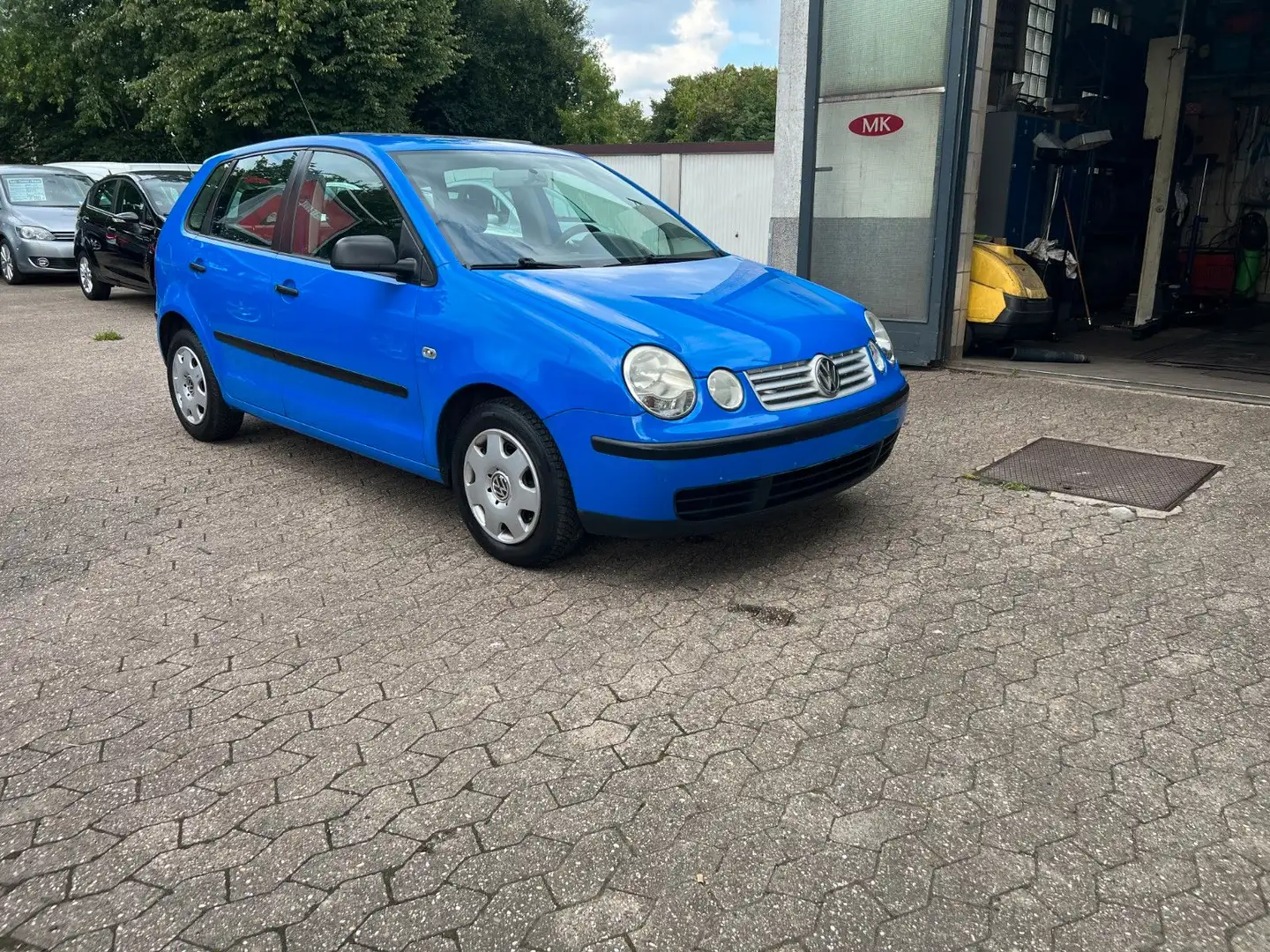 Volkswagen Polo IV Schiebedach-4.Türig-ABS-ASR-Airbags Bleu - 1