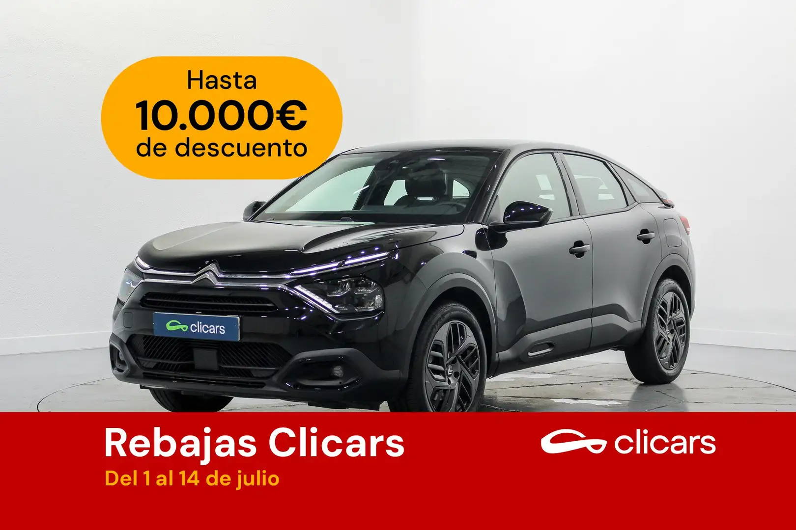 Citroen C4 1.2 PureTech Plus S&S EAT8 130 Zwart - 1