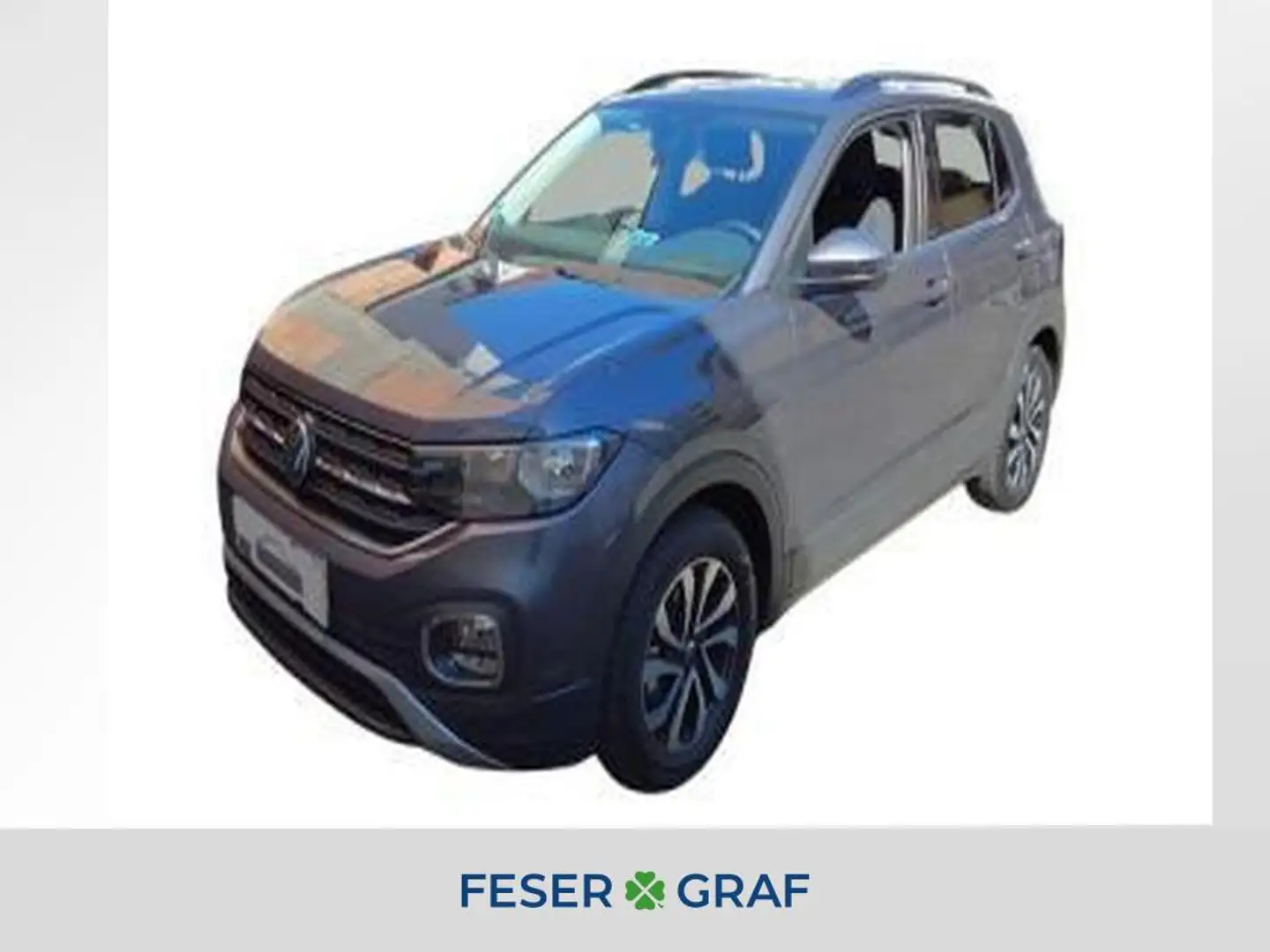 Volkswagen T-Cross 1.0 TSI Active ACC*RearView*Navi*App*SHZ*SHZ* Gris - 1